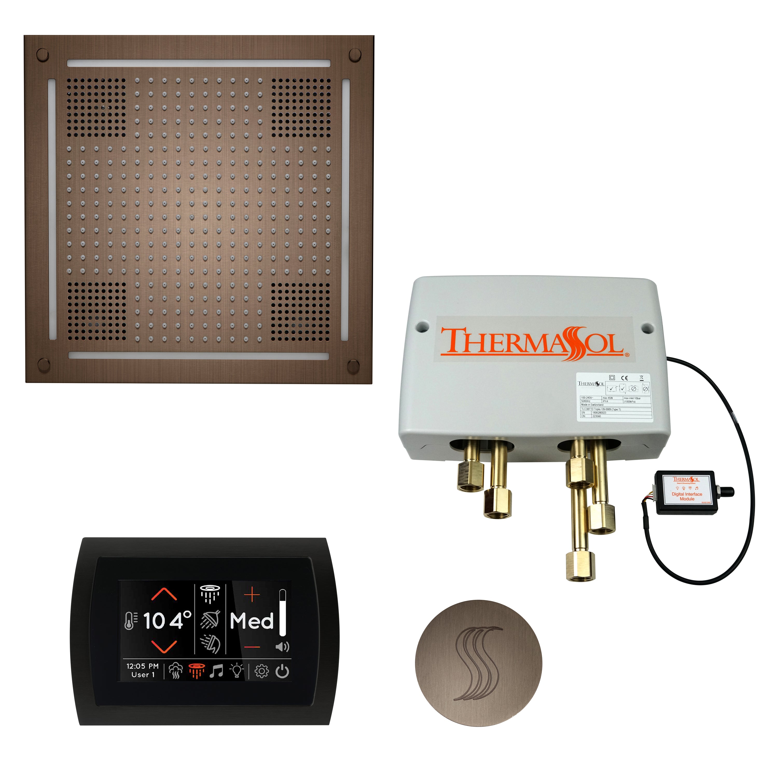 Thermasol The Total Wellness Package Hydrovive with SignaTouch Round