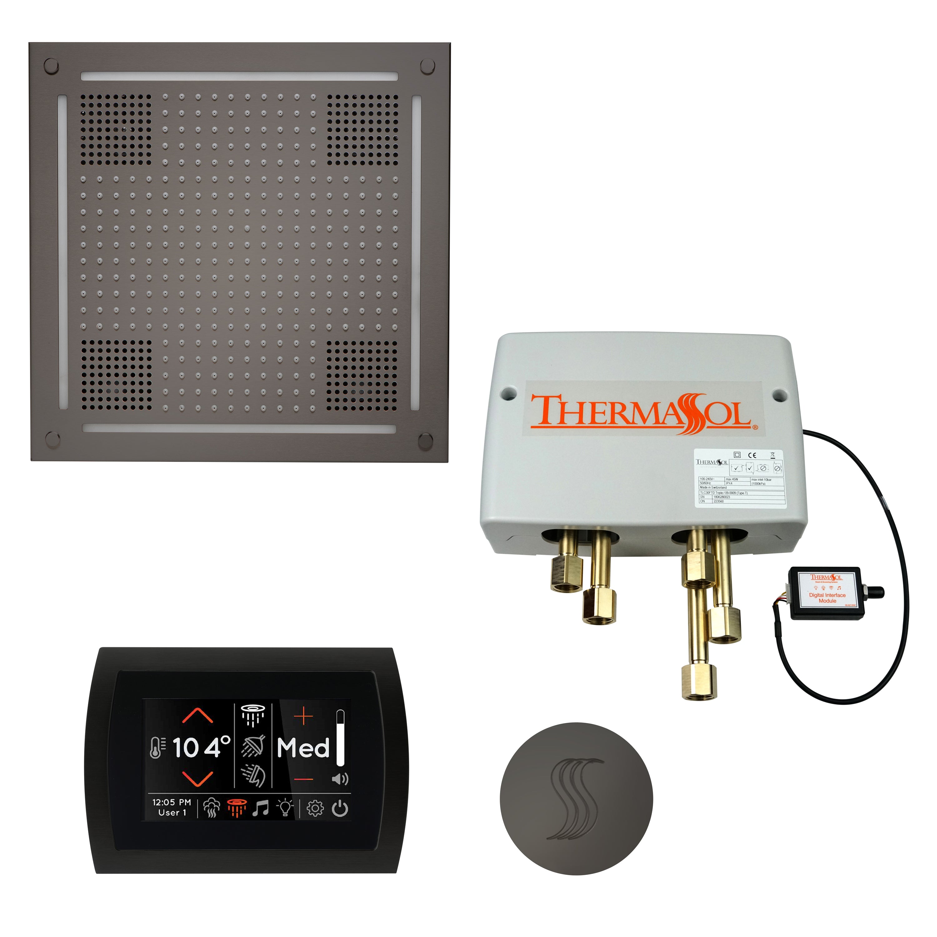 Thermasol The Total Wellness Package Hydrovive with SignaTouch Round
