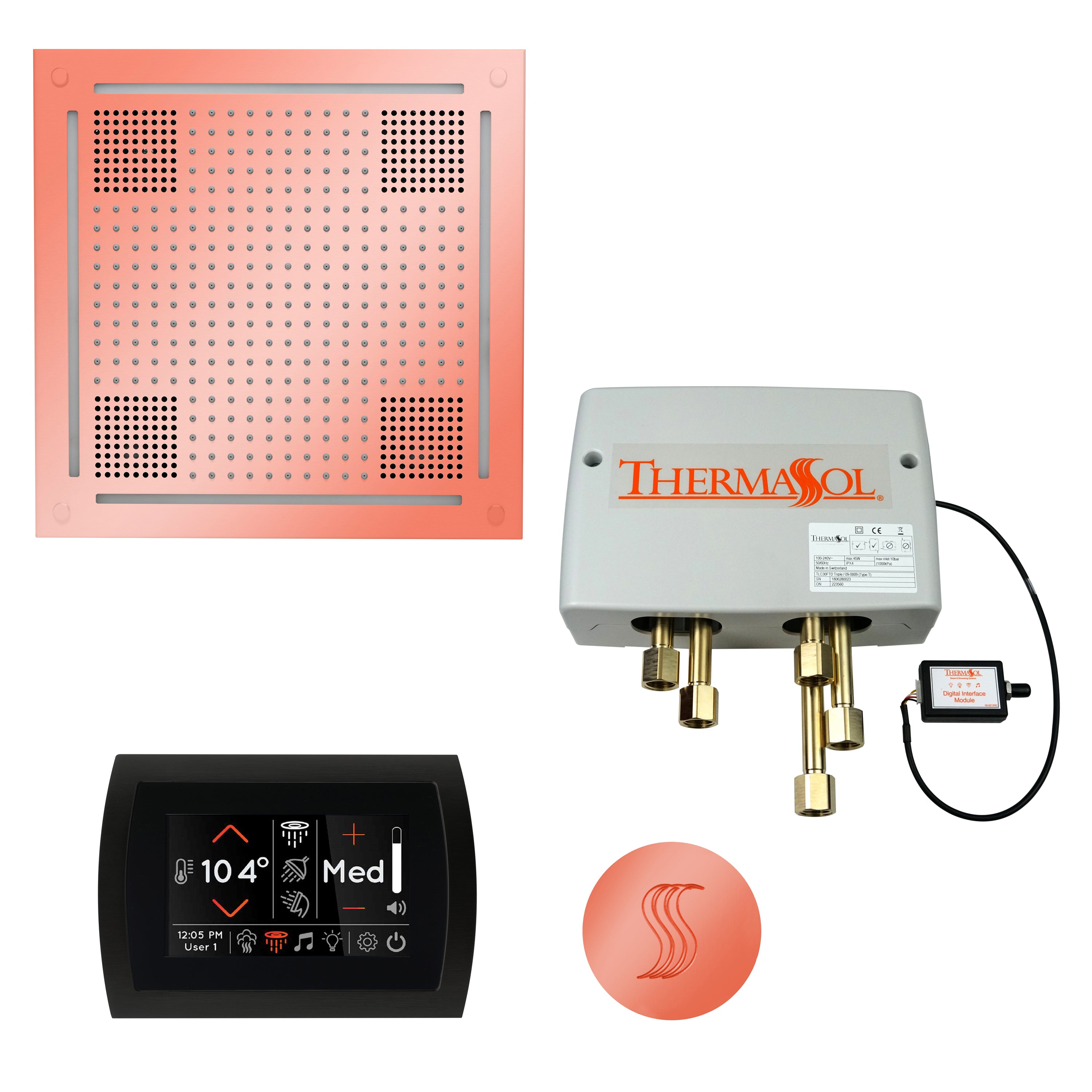 Thermasol The Total Wellness Package Hydrovive with SignaTouch Round