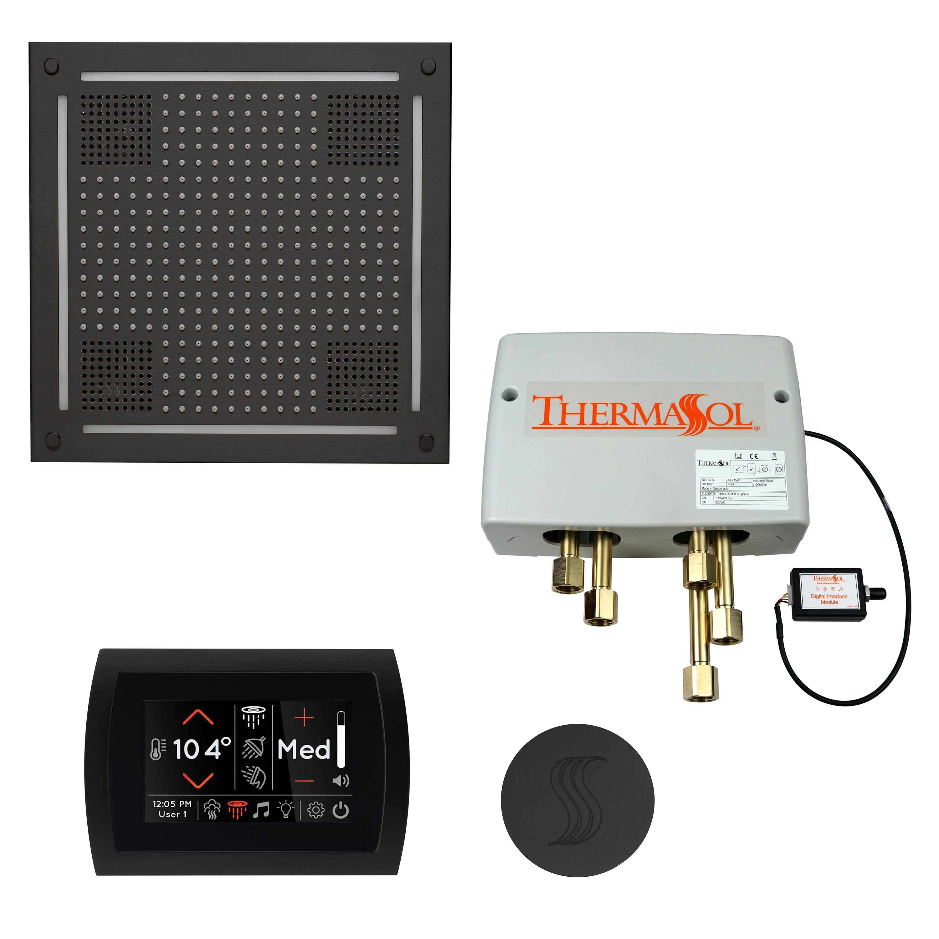 Thermasol The Total Wellness Package Hydrovive with SignaTouch Round