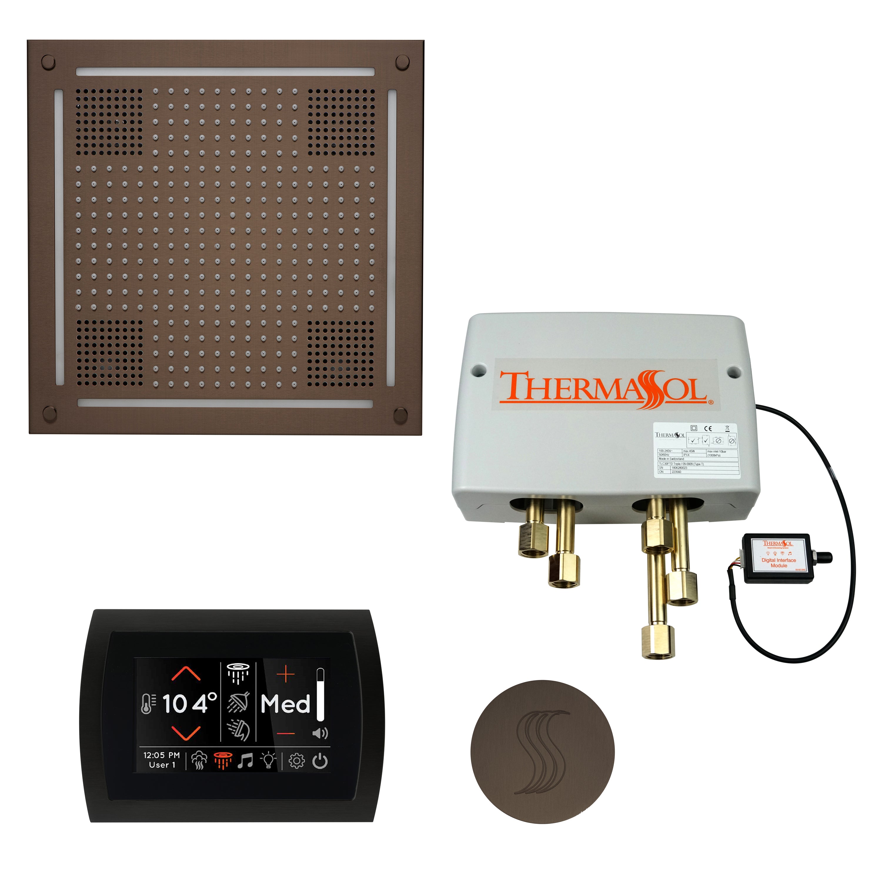 Thermasol The Total Wellness Package Hydrovive with SignaTouch Round