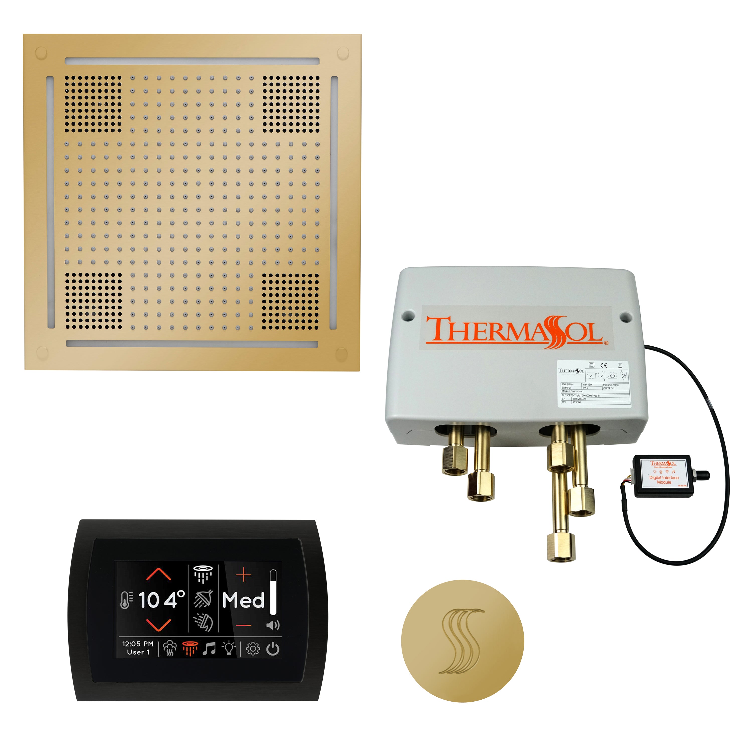 Thermasol The Total Wellness Package Hydrovive with SignaTouch Round
