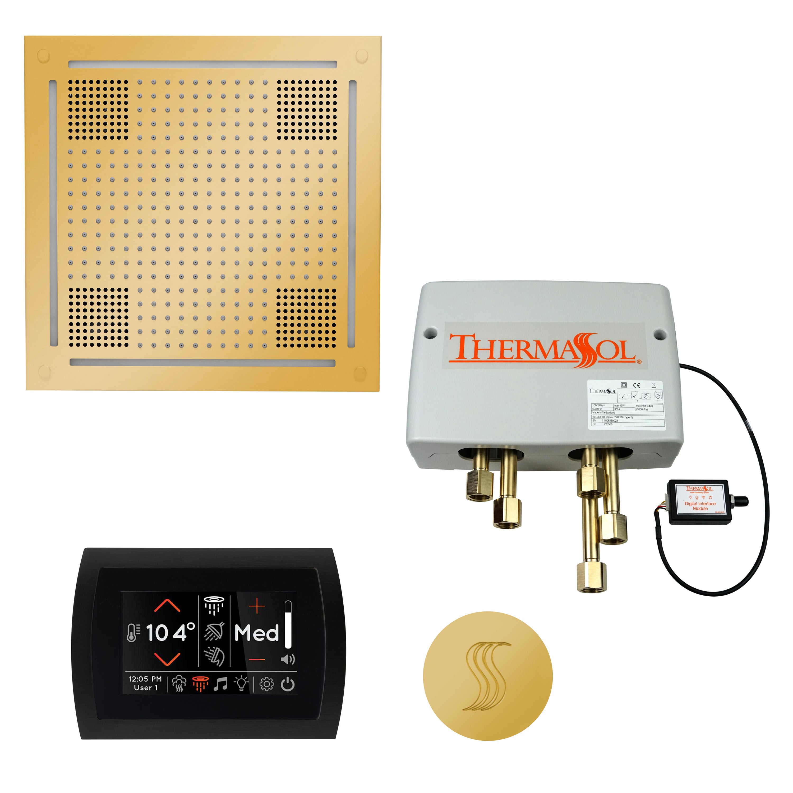 Thermasol The Total Wellness Package Hydrovive with SignaTouch Round