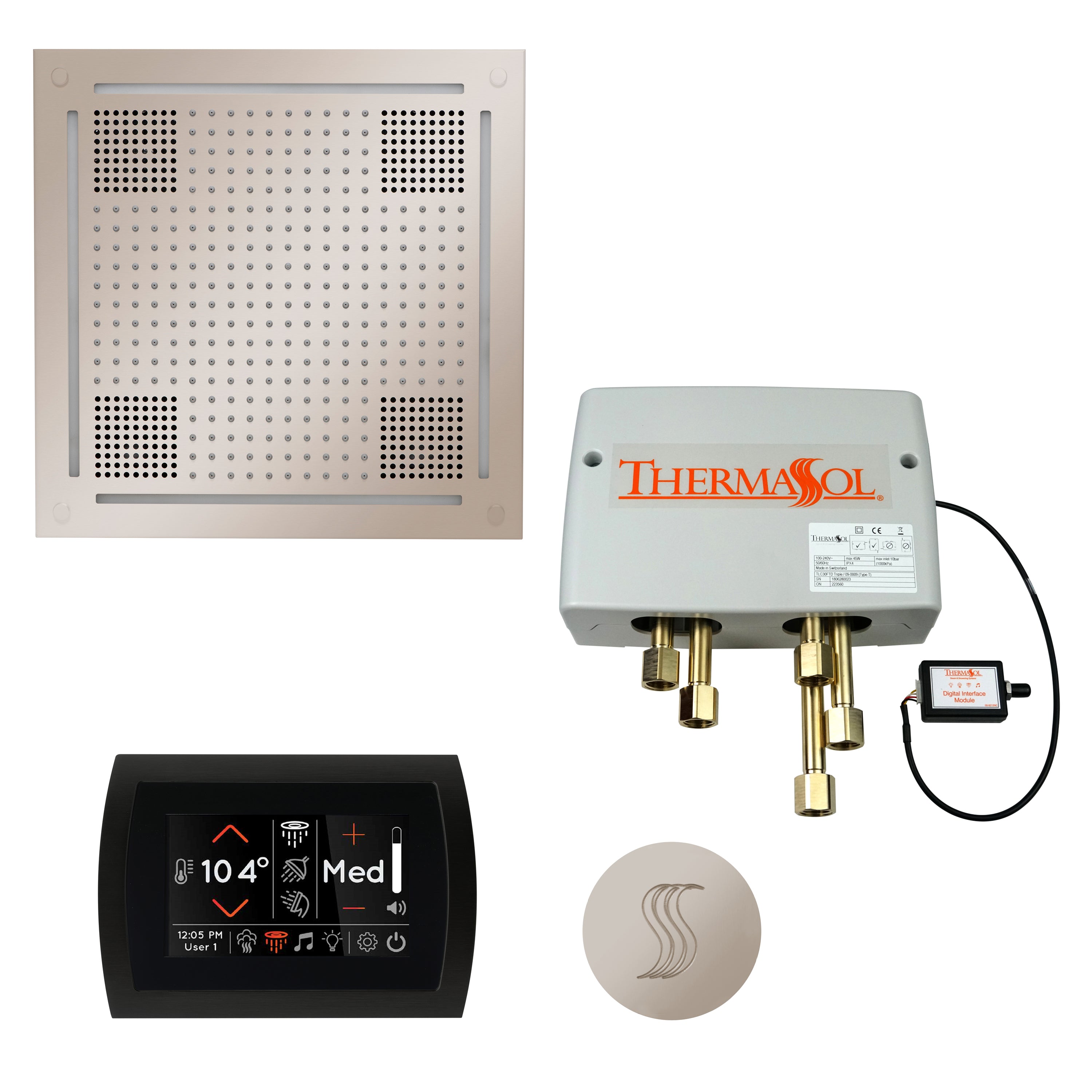 Thermasol The Total Wellness Package Hydrovive with SignaTouch Round