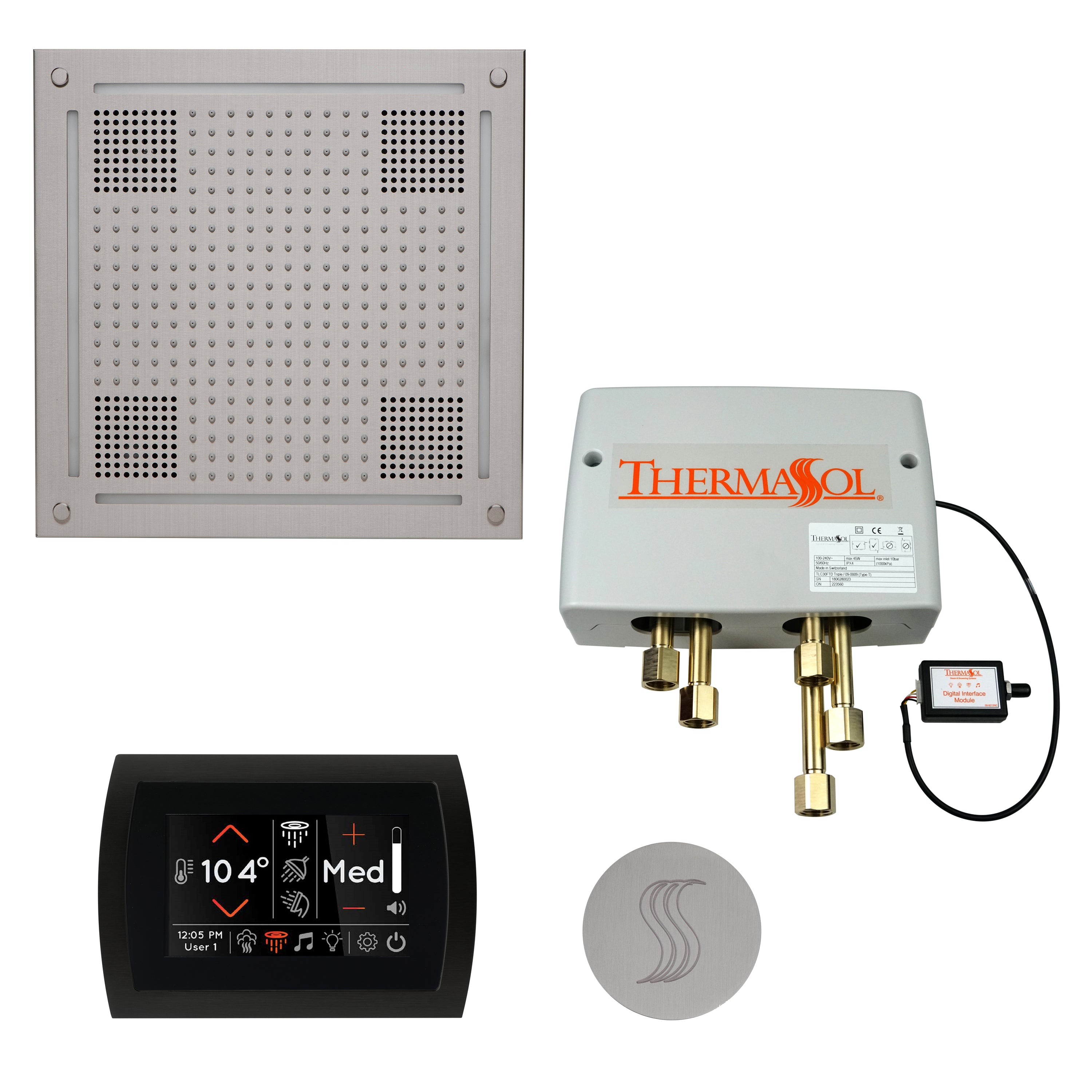 Thermasol The Total Wellness Package Hydrovive with SignaTouch Round