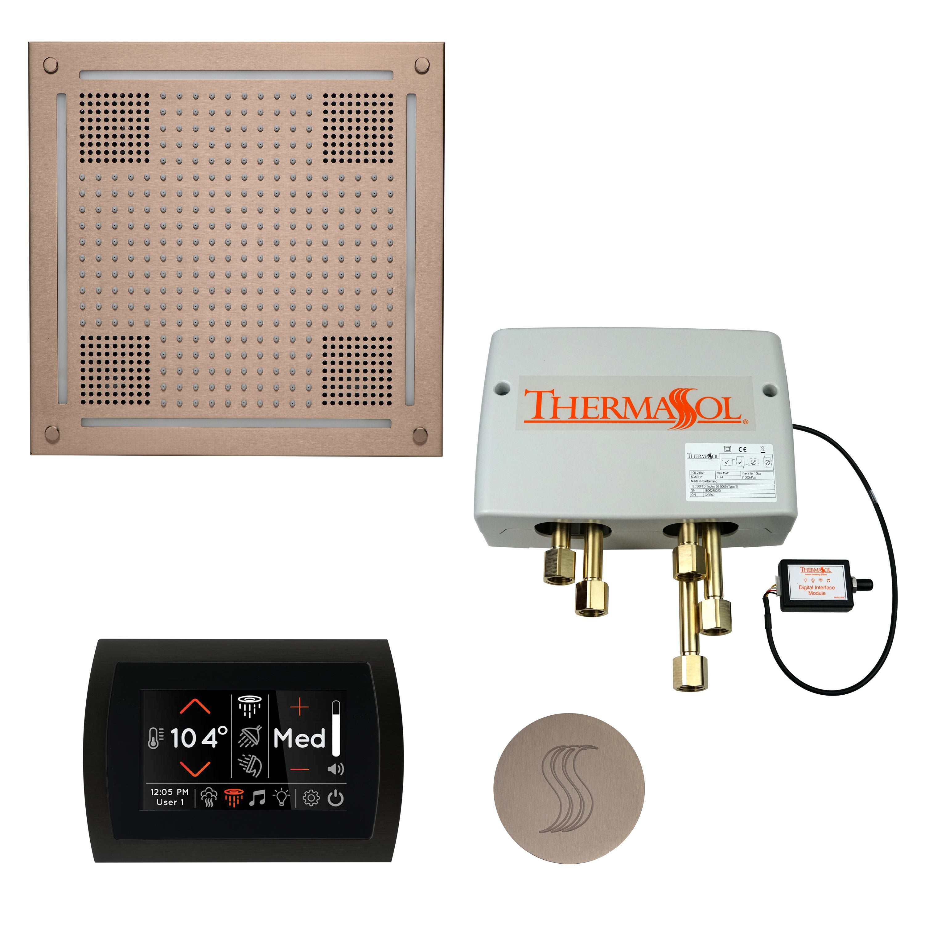 Thermasol The Total Wellness Package Hydrovive with SignaTouch Round