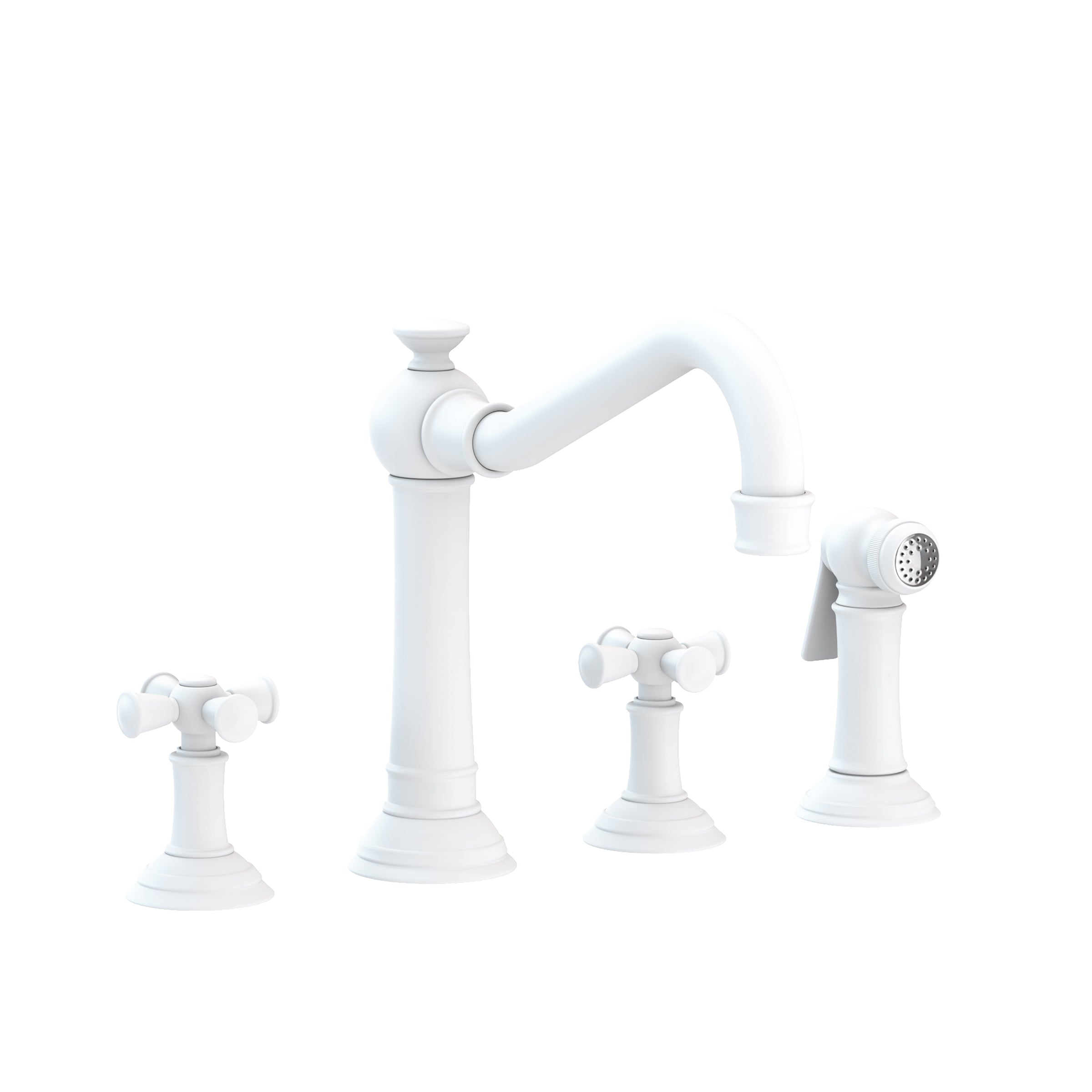 Newport Brass Jacobean Kitchen Faucet with Side Spray