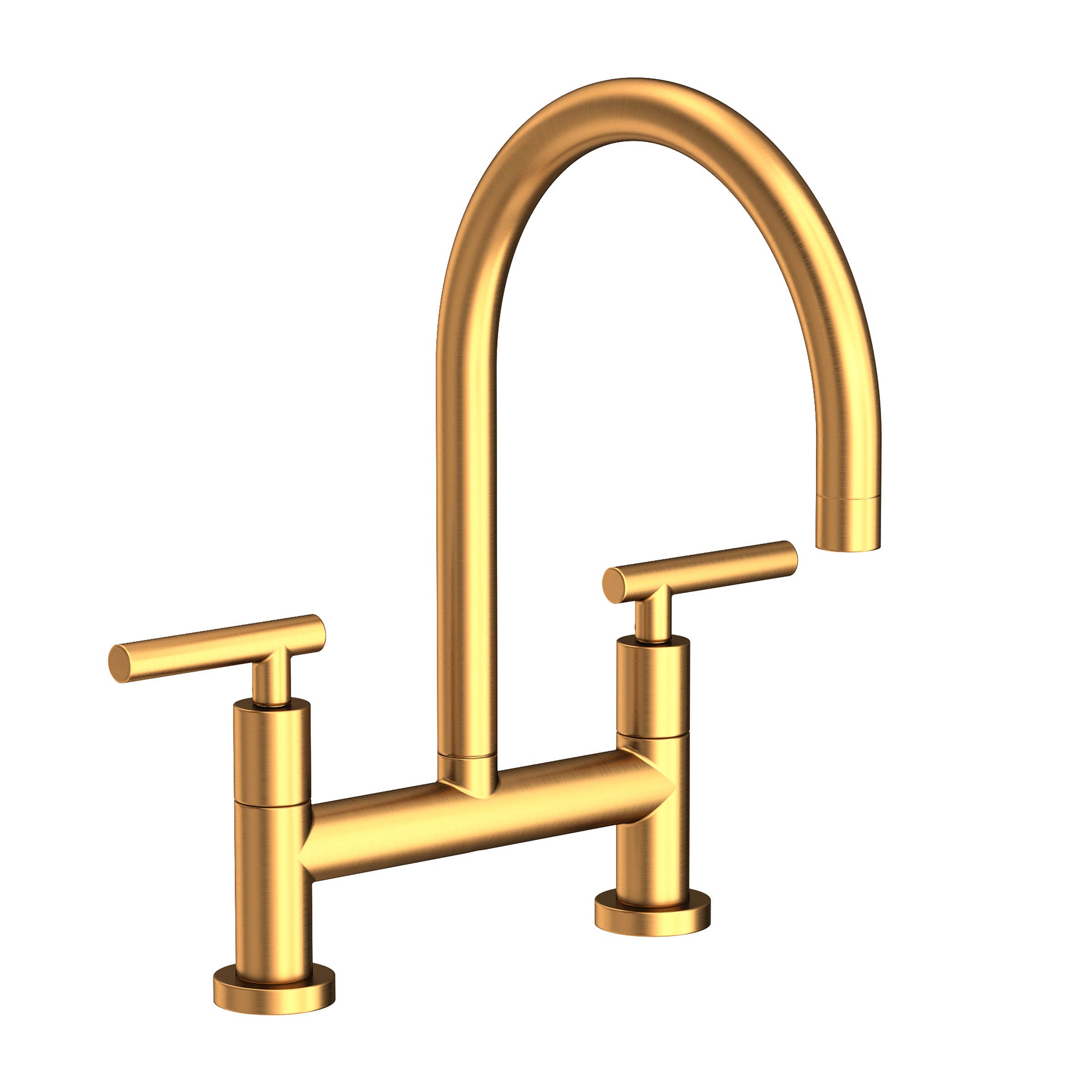 Newport Brass East Linear Kitchen Bridge Faucet