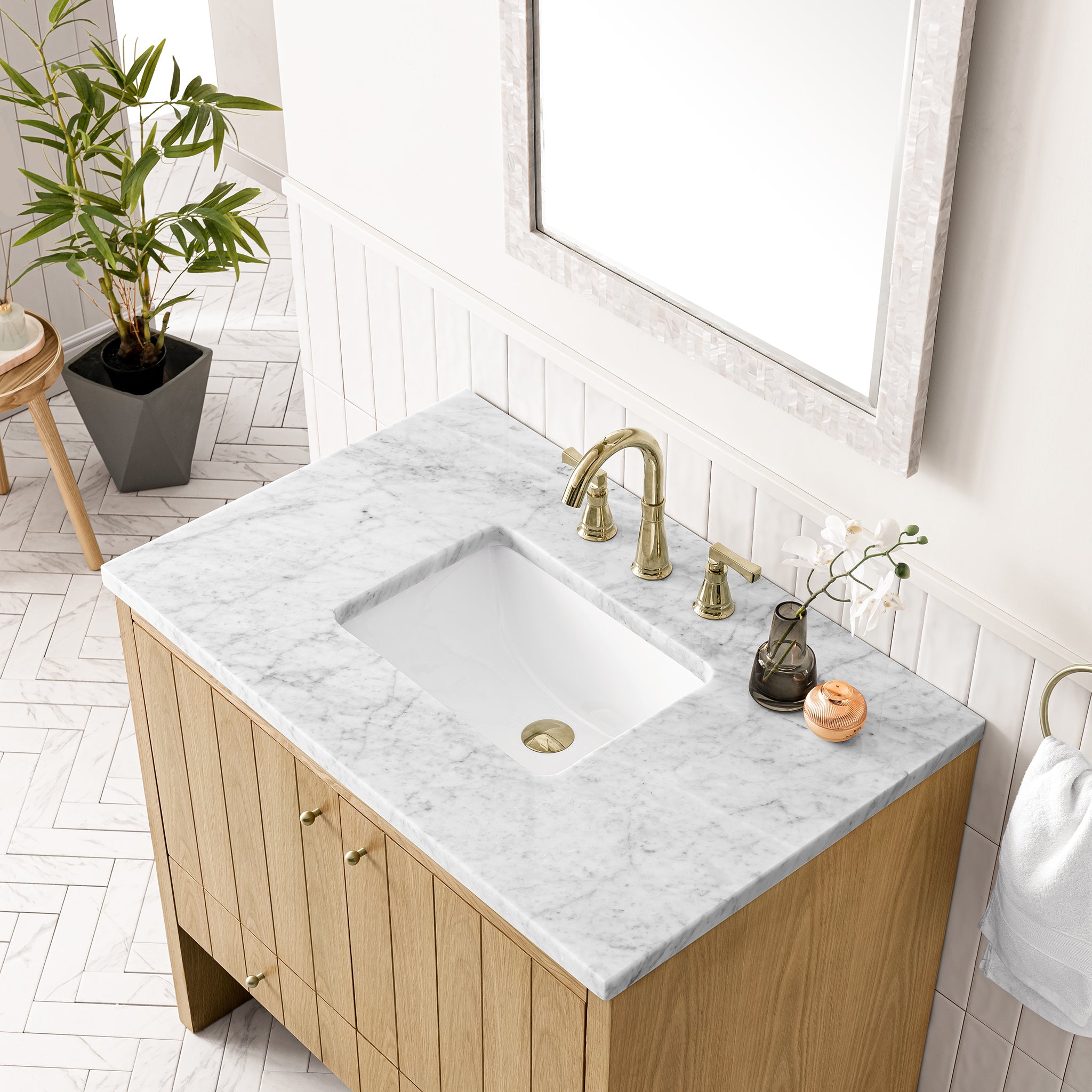 arctic fall top vanity