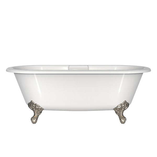 matte white bathtub