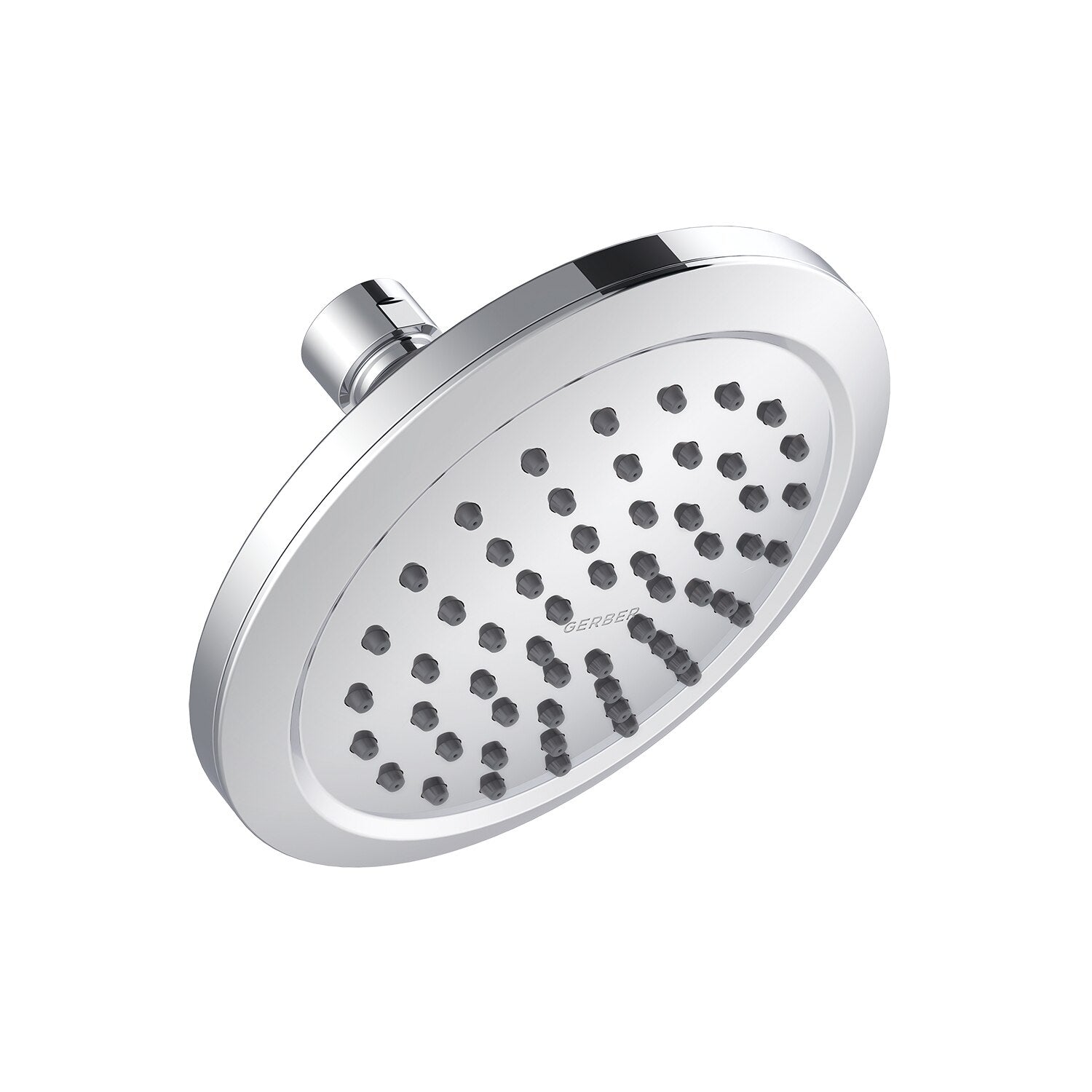 chrome showerhead