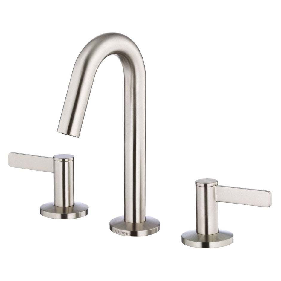 Danze by Gerber Amalfi Trim Line 2H Widespread Lavatory Faucet w/ Metal Touch Down Drain 1.2gpm
