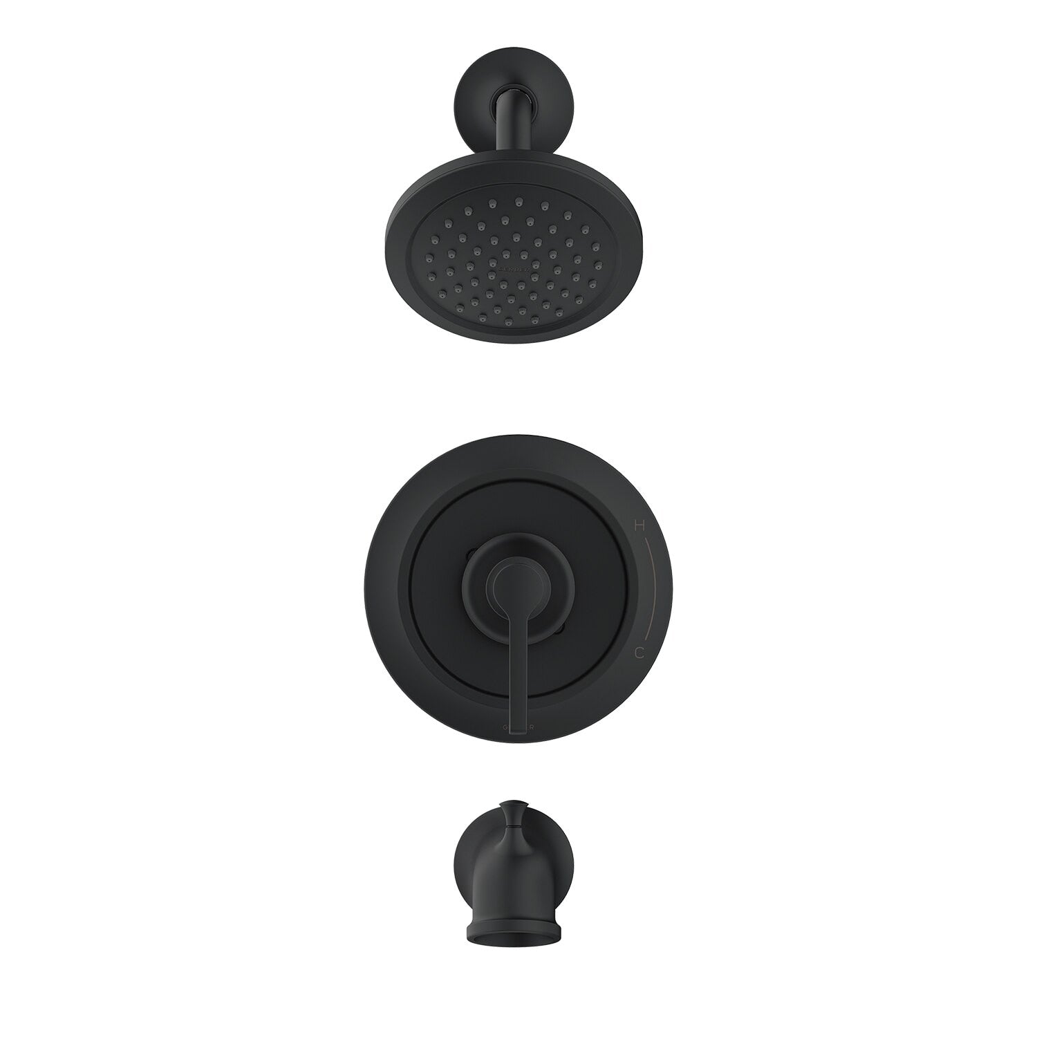 Danze by Gerber Northerly 1H Tub and Shower Trim Kit and Treysta Cartridge 1.75gpm
