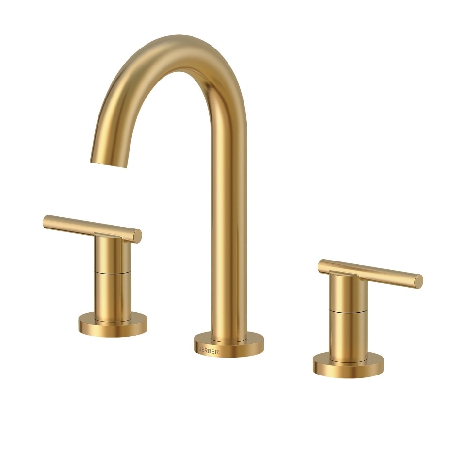Danze by Gerber Parma Trim Line 2H Widespread Lavatory Faucet w/ Metal Touch Down Drain 1.2gpm