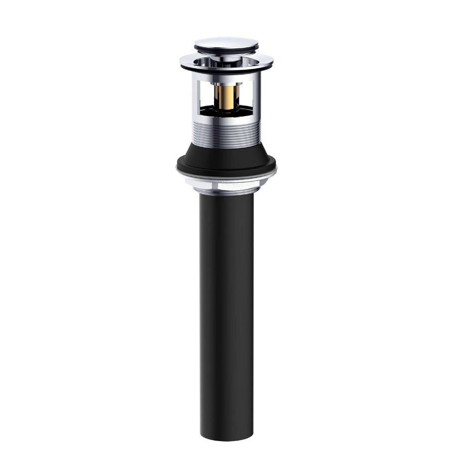 chrome drain assembly