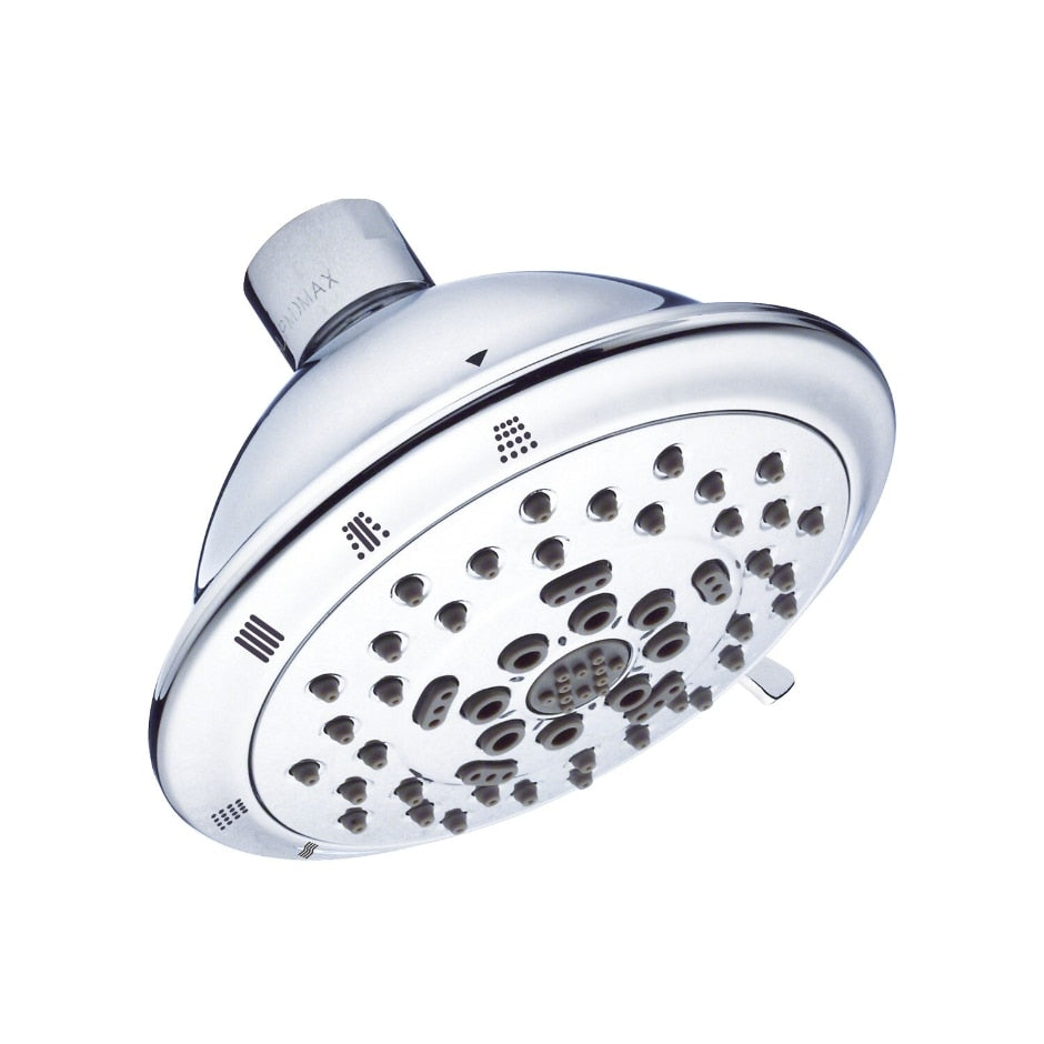 chrome showerhead