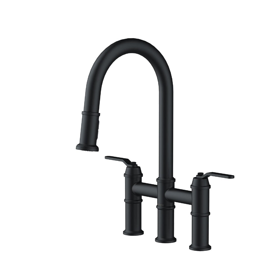 Danze by Gerber Kinzie 2H Bridge Pull-Down Kitchen Faucet 1.75gpm