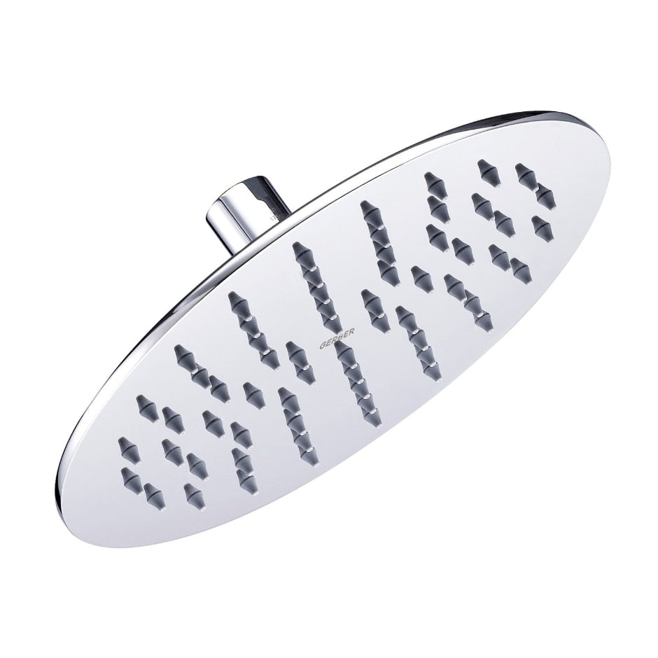 chrome showerhead
