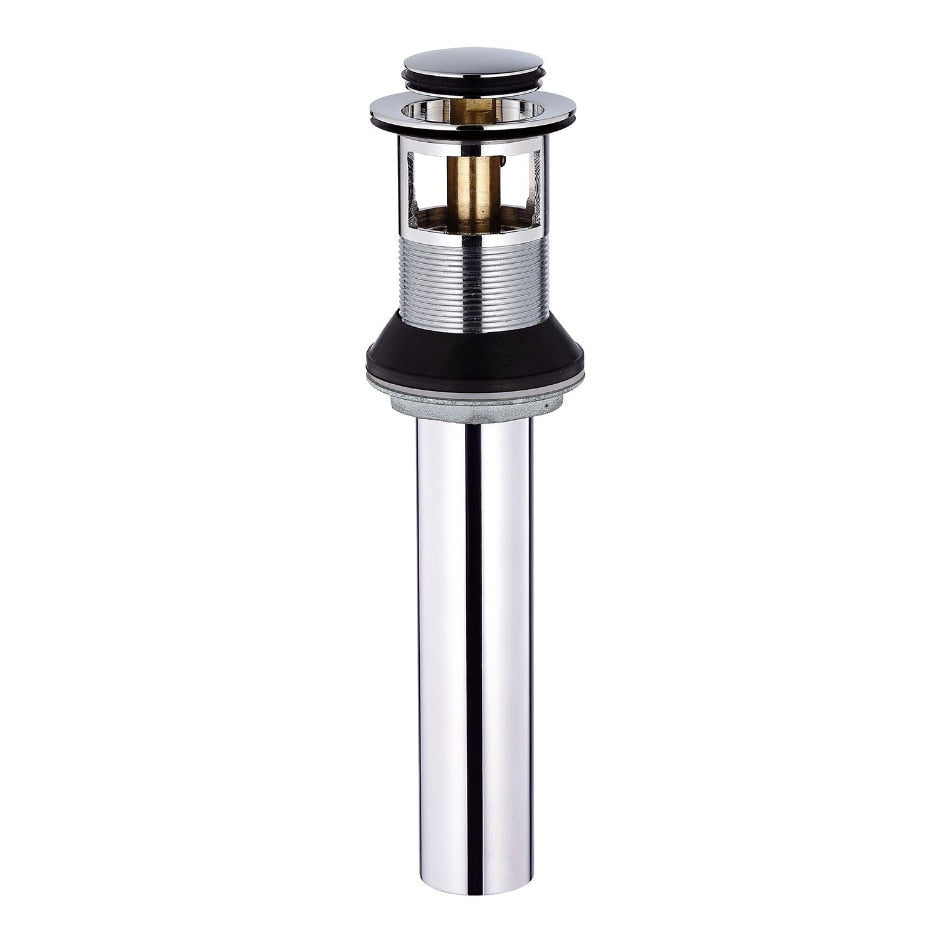 chrome drain assembly