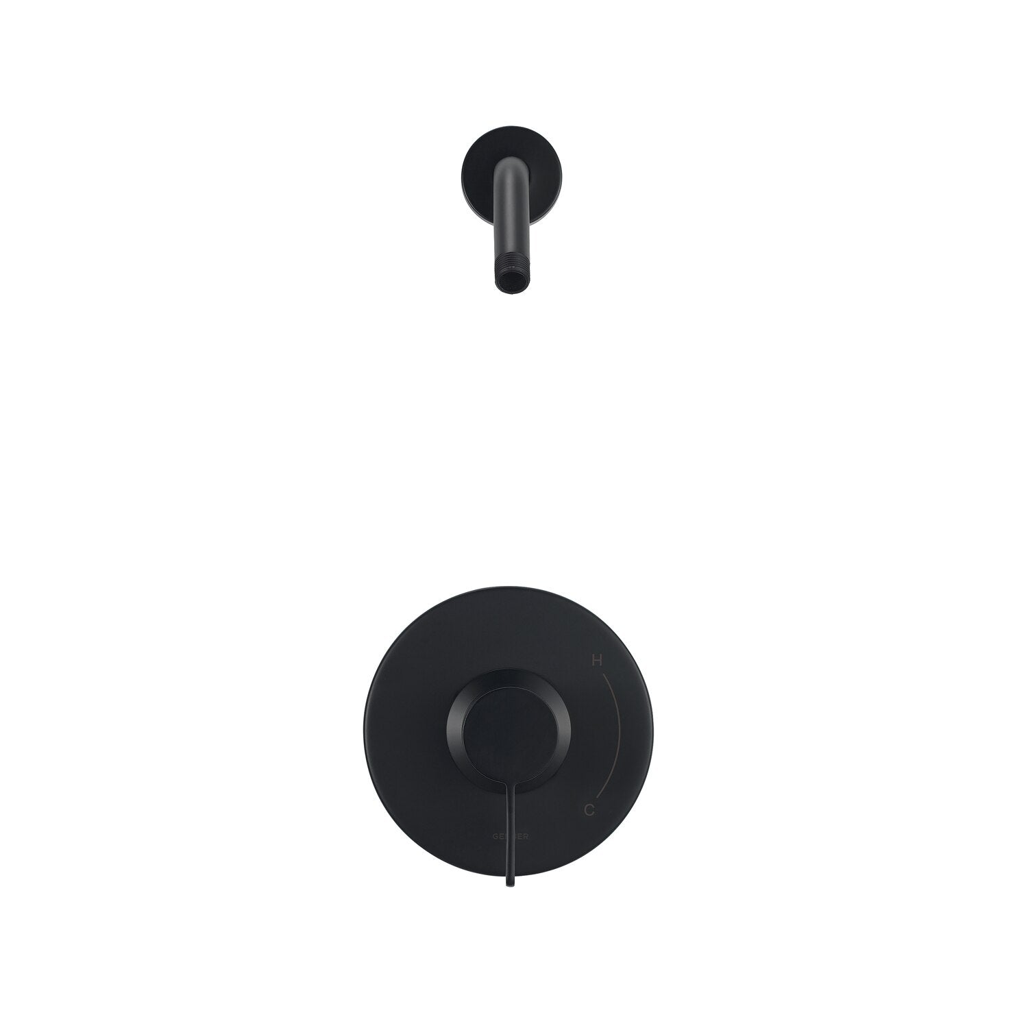 Danze by Gerber Amalfi 1H Shower Only Trim Kit and Treysta Cartridge Less Showerhead