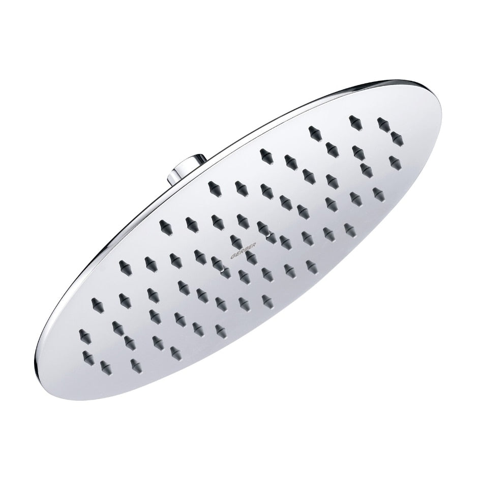 chrome showerhead