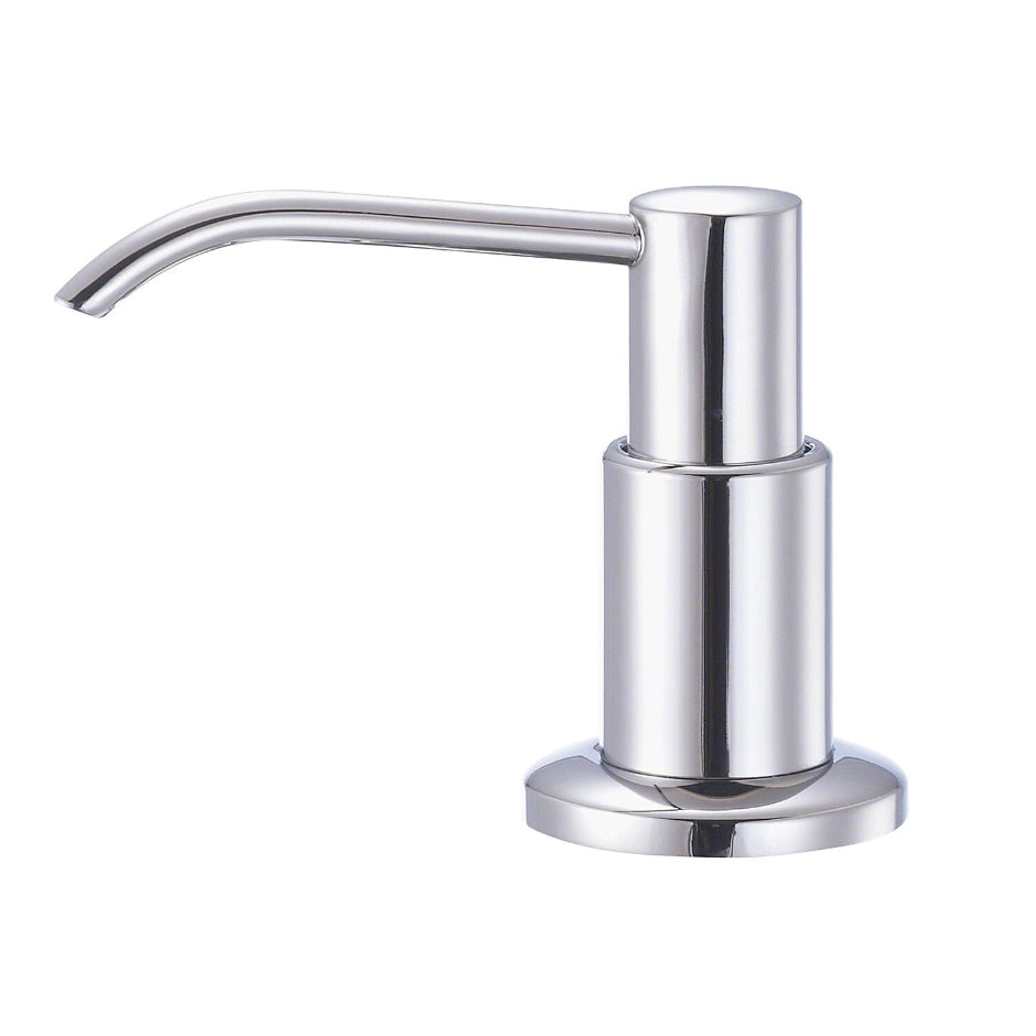 chrome soap & lotion dispenser