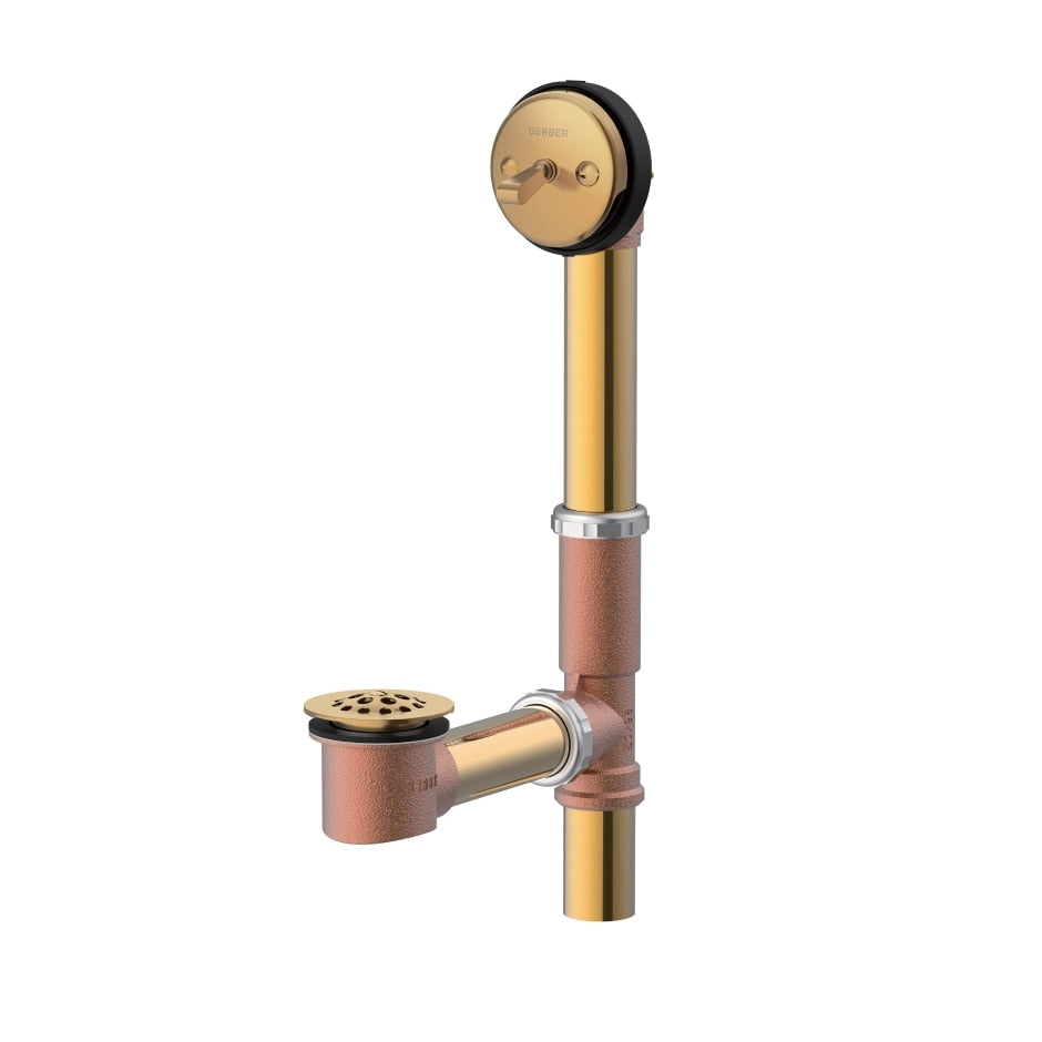 Danze by Gerber Gerber Classics Trip Lever 20 Gauge Drain for Standard Tub
