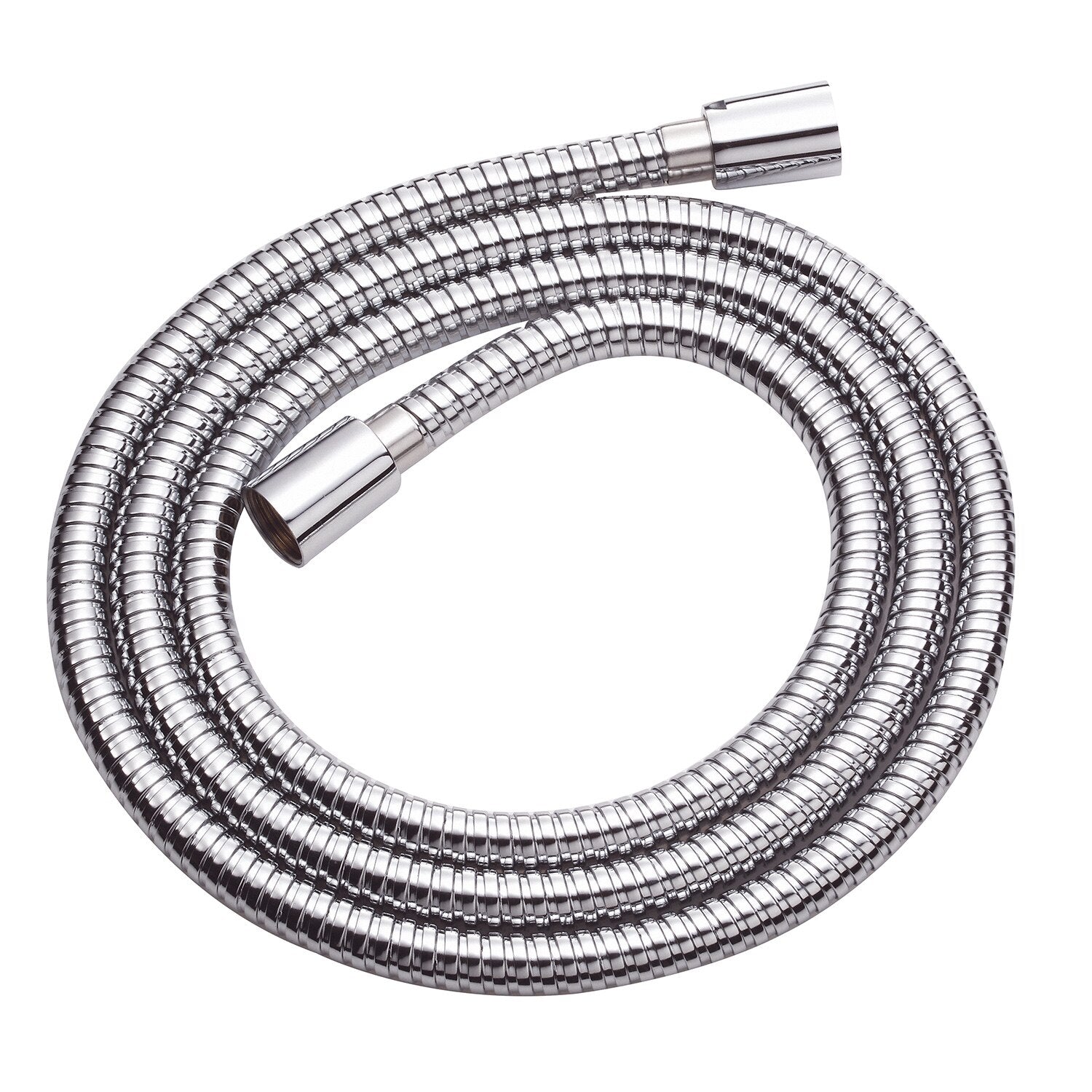chrome shower hose