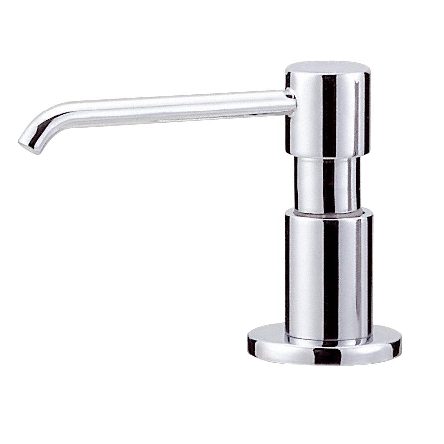 chrome soap & lotion dispenser