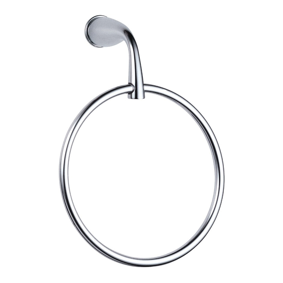 chrome towel ring