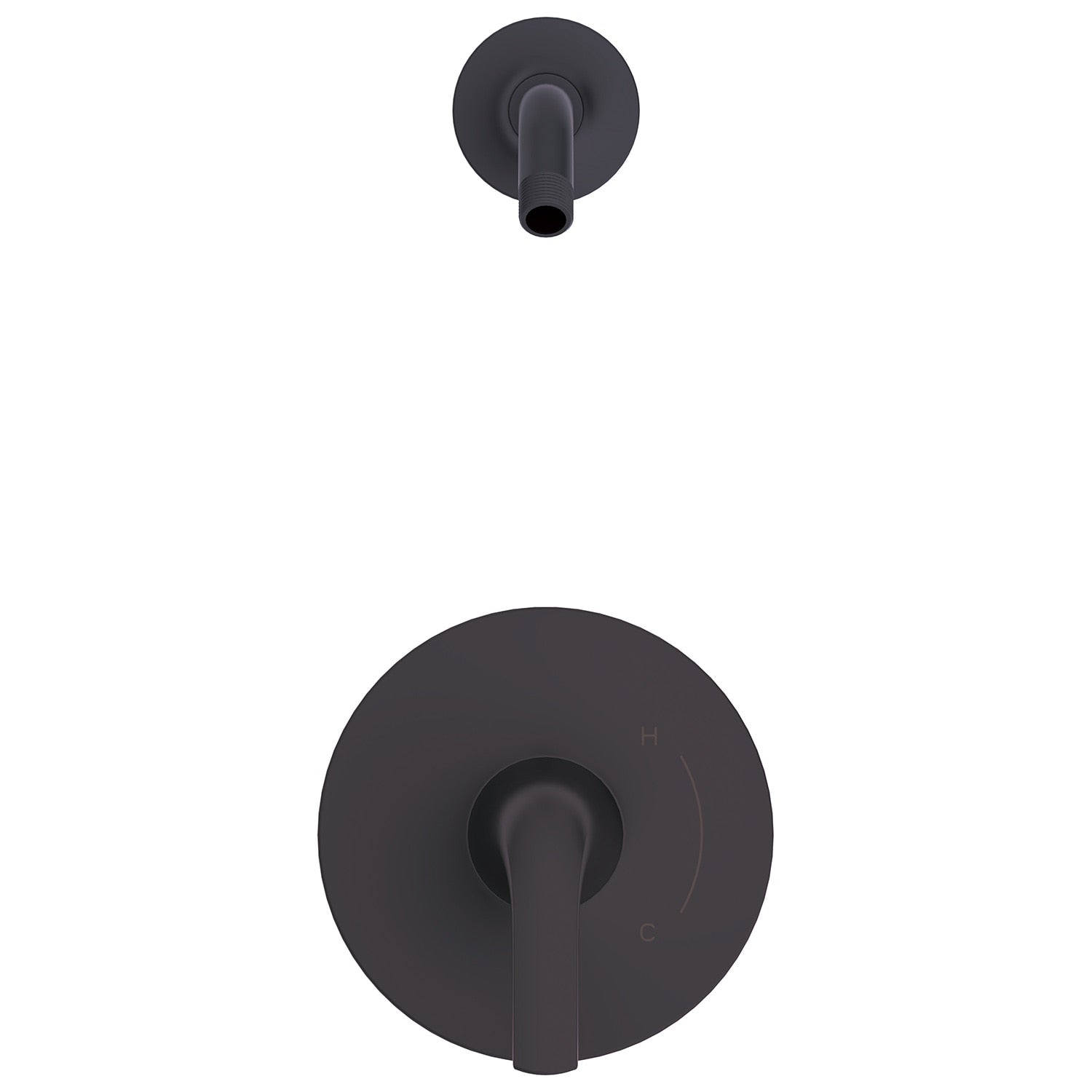 Danze by Gerber Lemora 1H Shower Only Trim Kit and Treysta Cartridge Less Showerhead