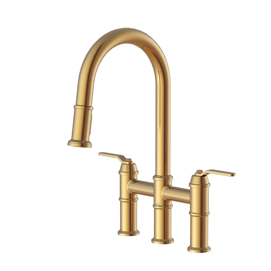 Danze by Gerber Kinzie 2H Bridge Pull-Down Kitchen Faucet 1.75gpm