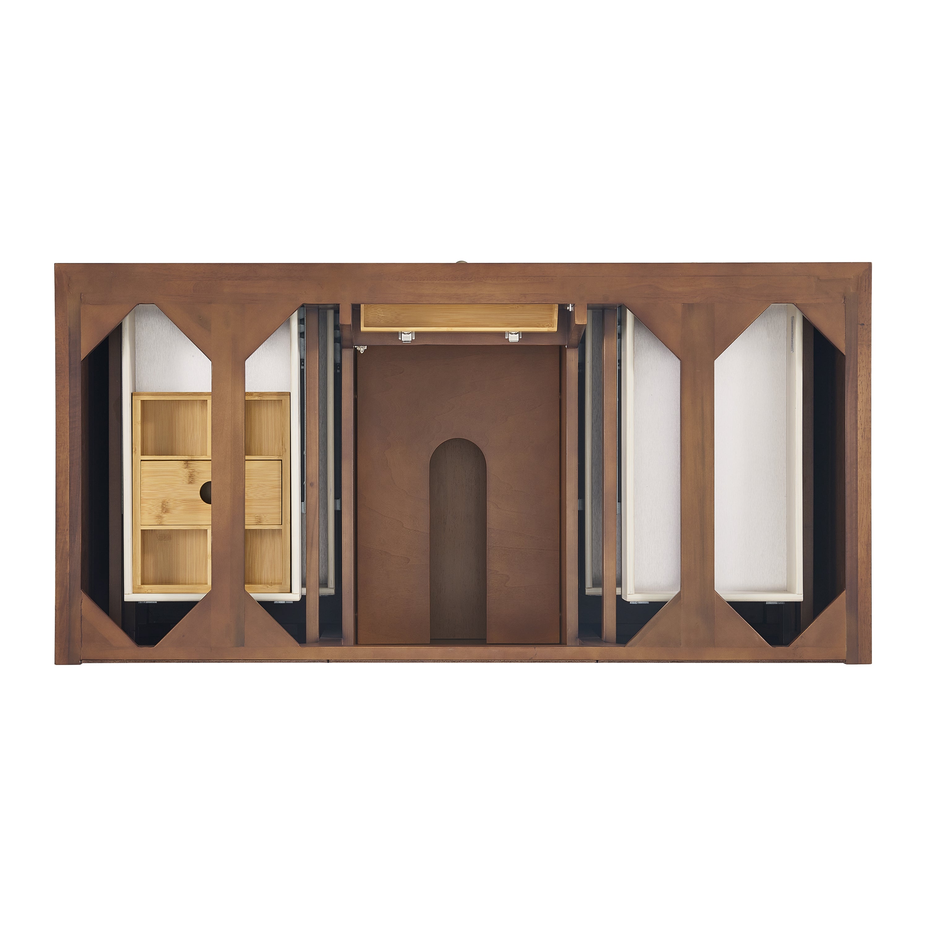 arctic fall solid surface top vanity