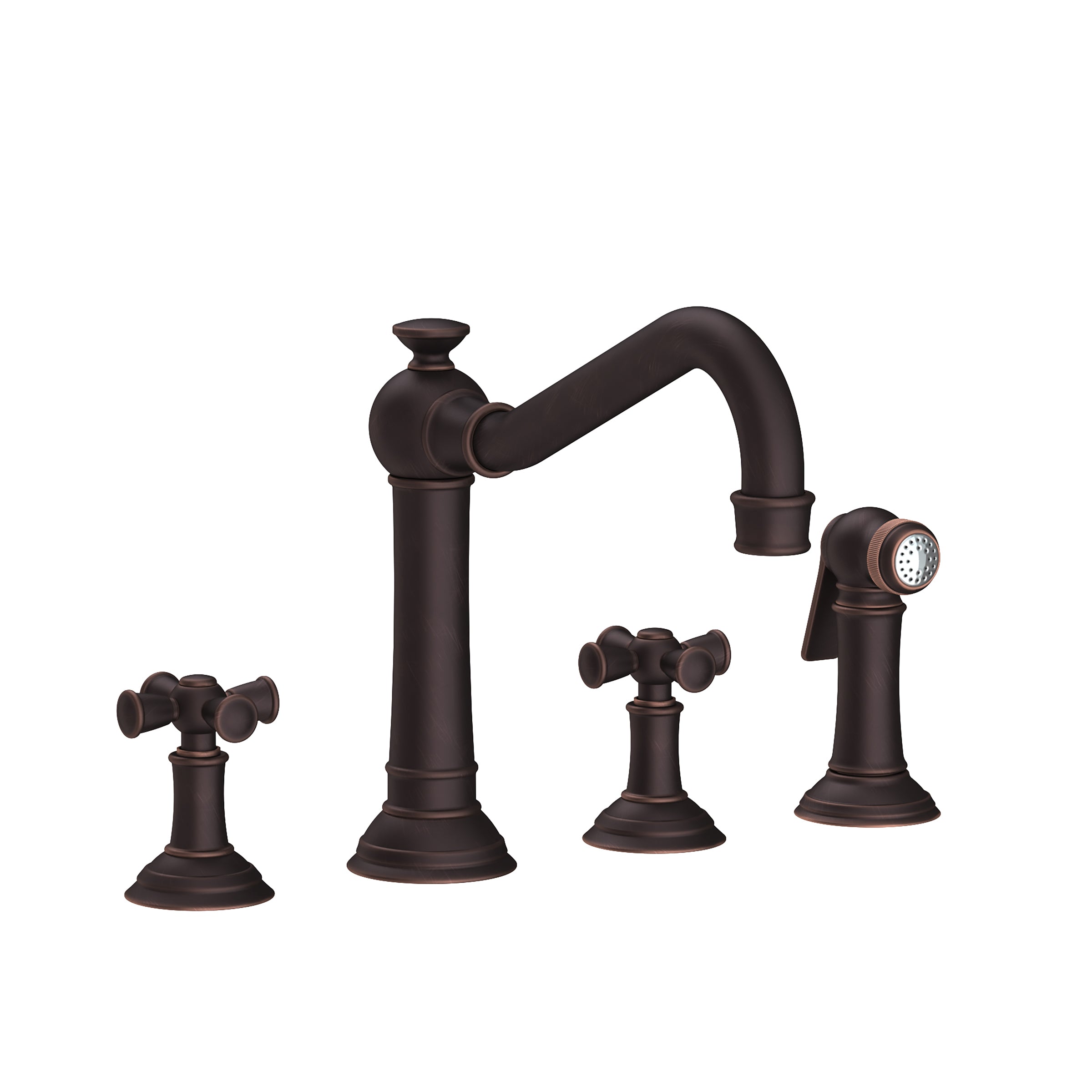 Newport Brass Jacobean Kitchen Faucet with Side Spray