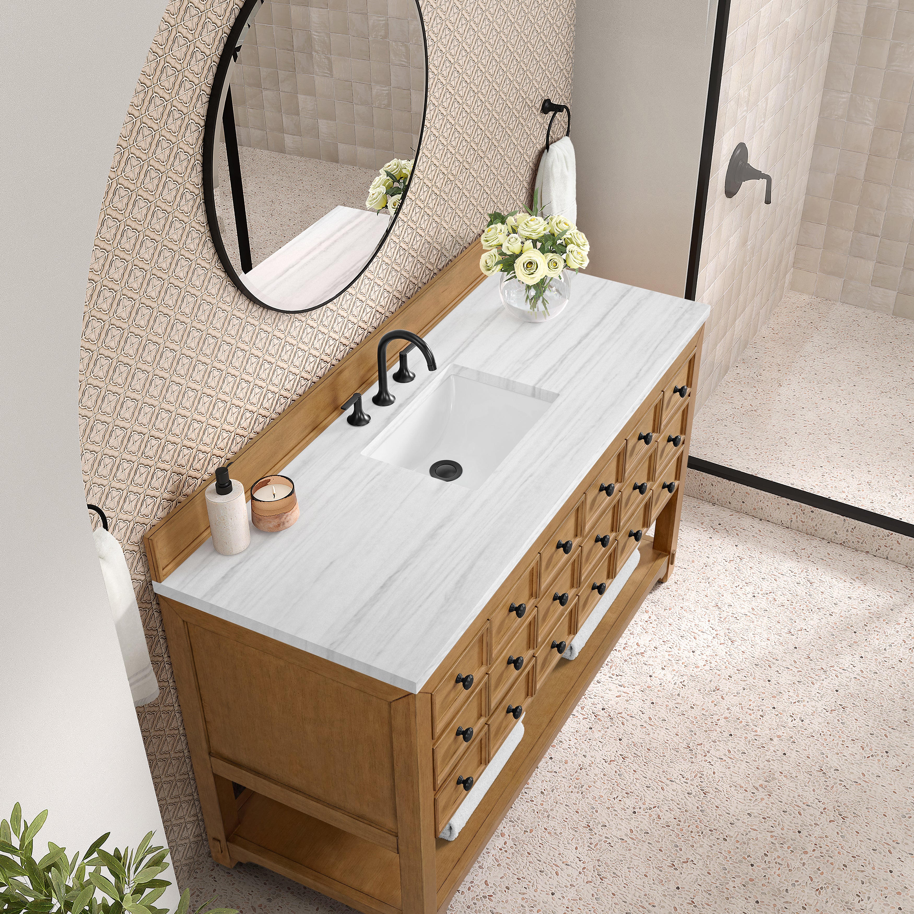 arctic fall top vanity