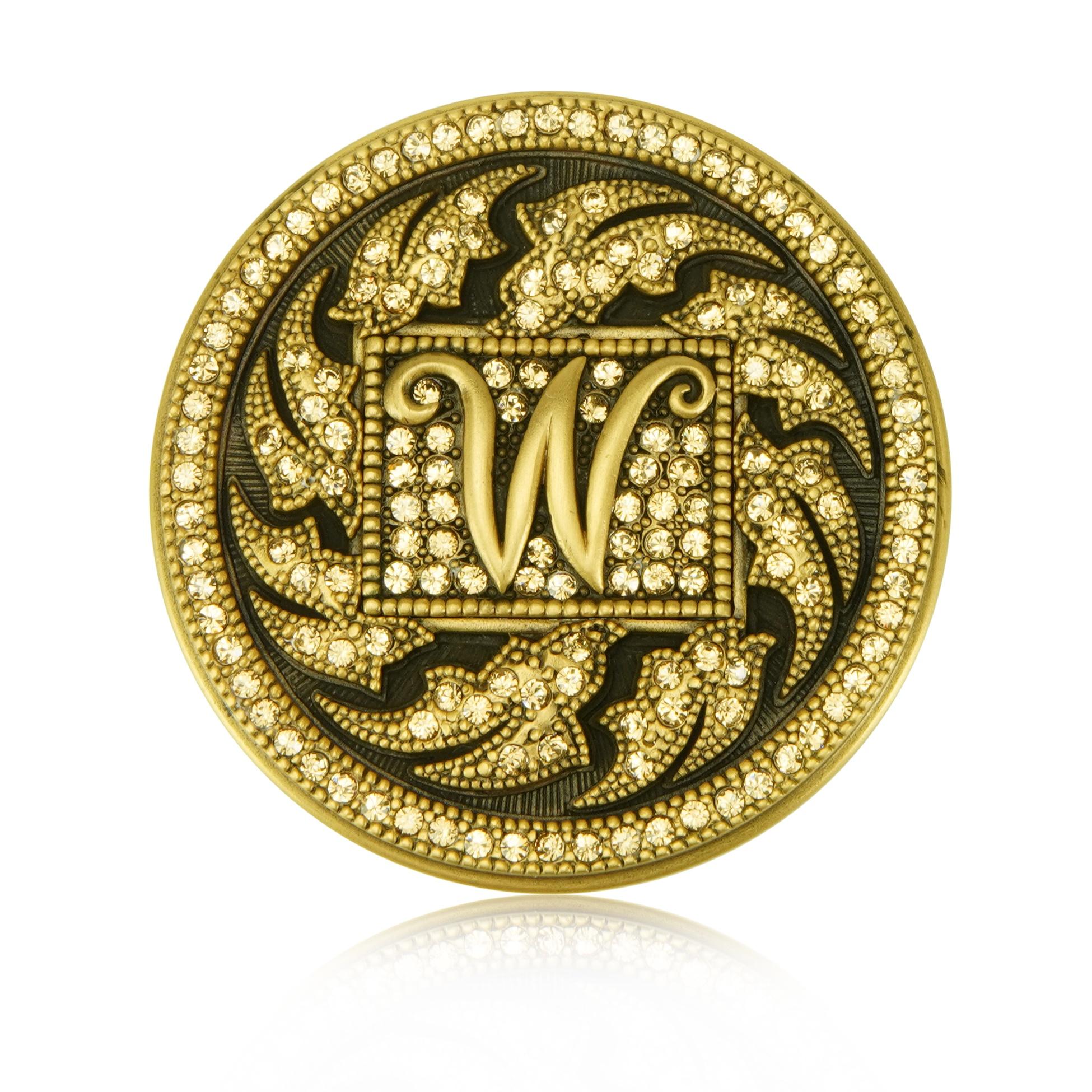 museum gold knob