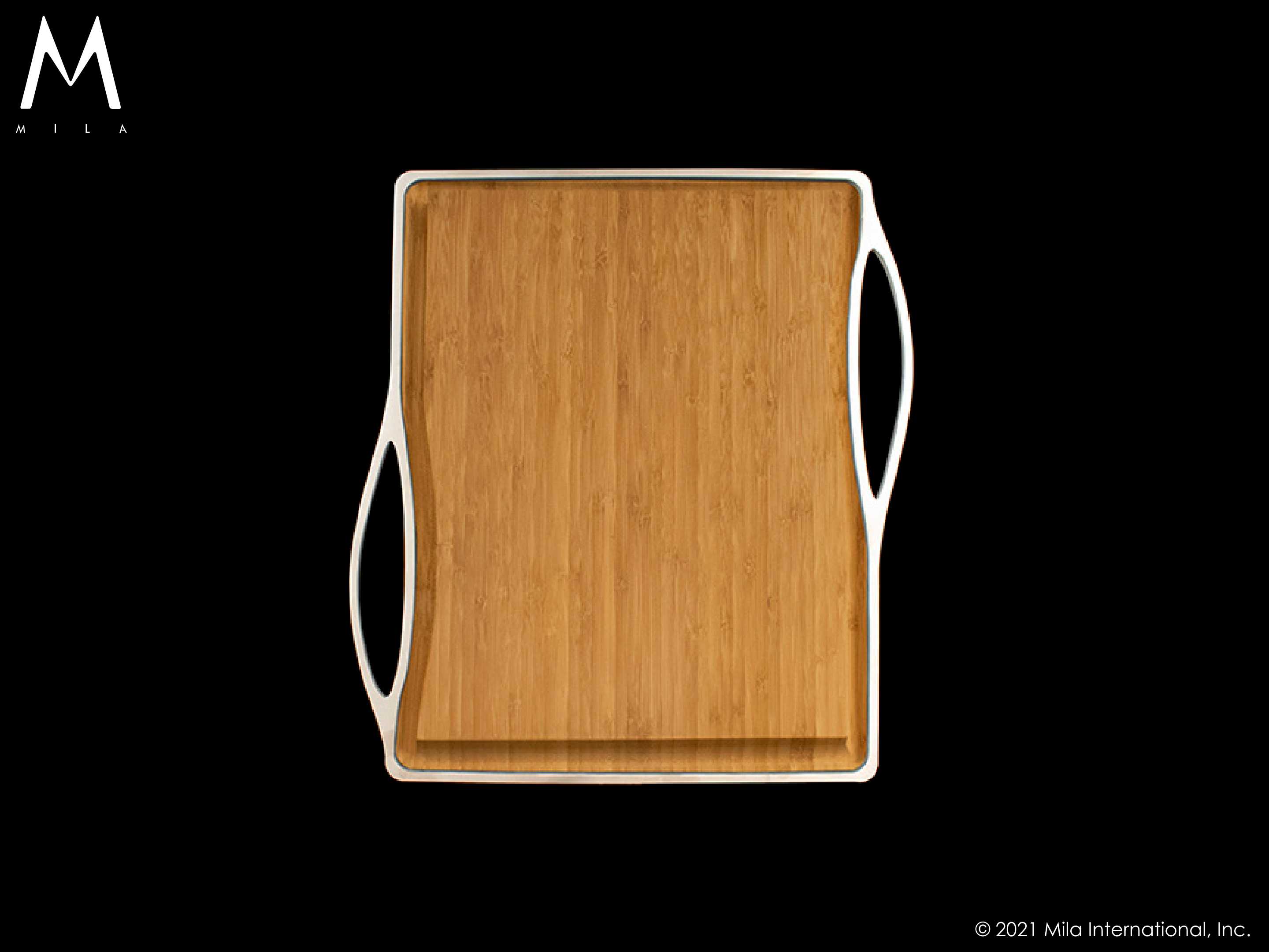satin brushed ss cutting board