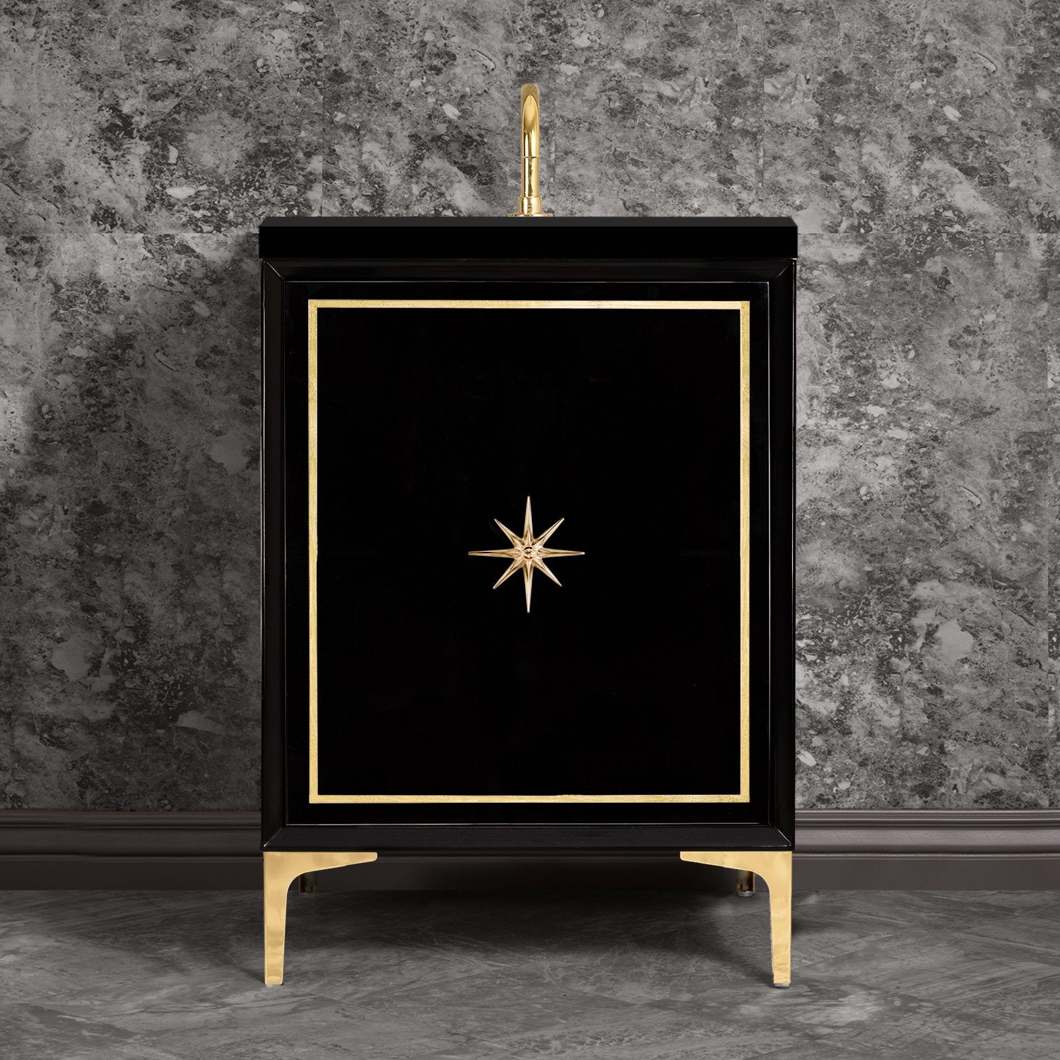 Linkasink Linea with Star Hardware Vanity