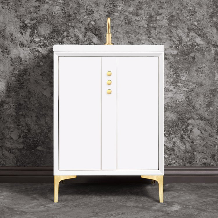 Linkasink Tuxedo with Buttons Pull Vanity