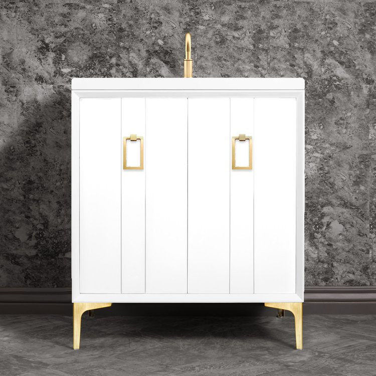 Linkasink Tuxedo with Coach Pull Vanity