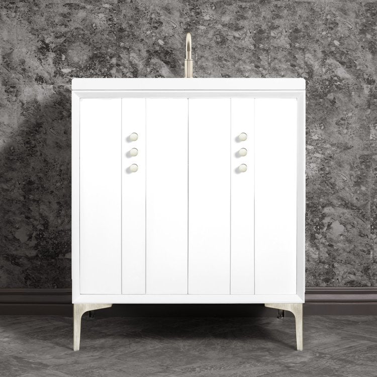 Linkasink Tuxedo with Buttons Pull Vanity
