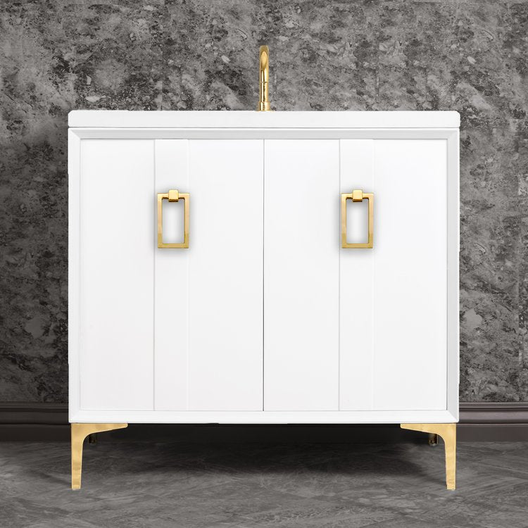 Linkasink Tuxedo with Coach Pull Vanity
