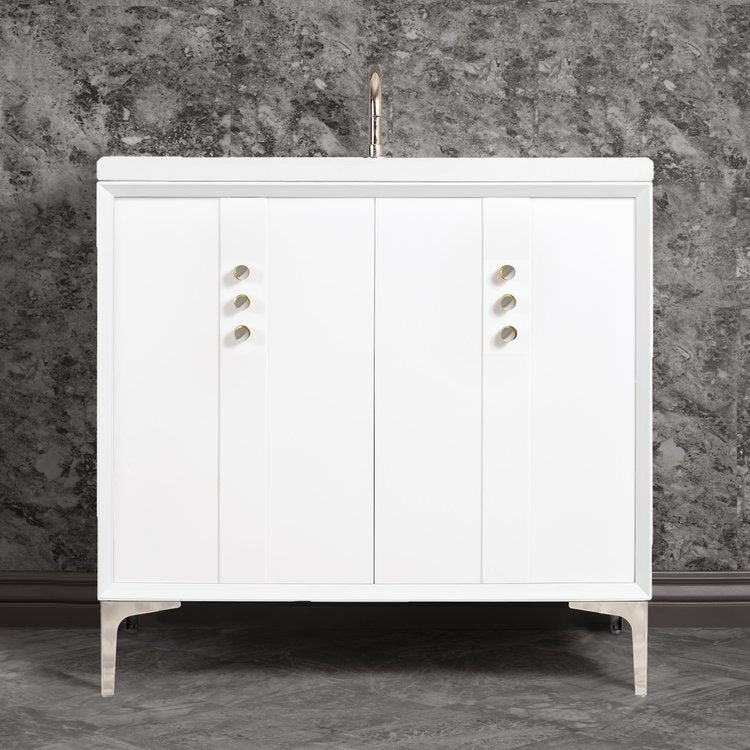 Linkasink Tuxedo with Buttons Pull Vanity