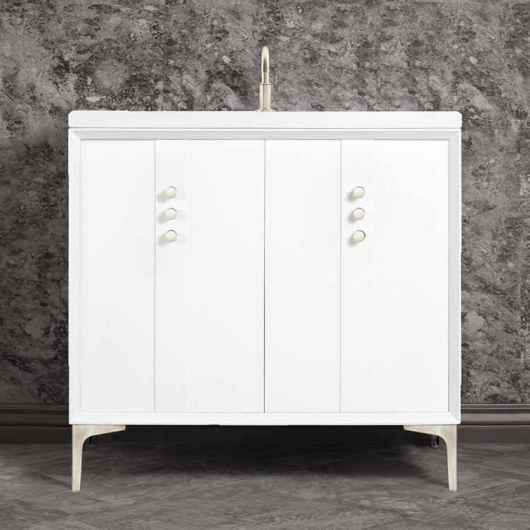 Linkasink Tuxedo with Buttons Pull Vanity