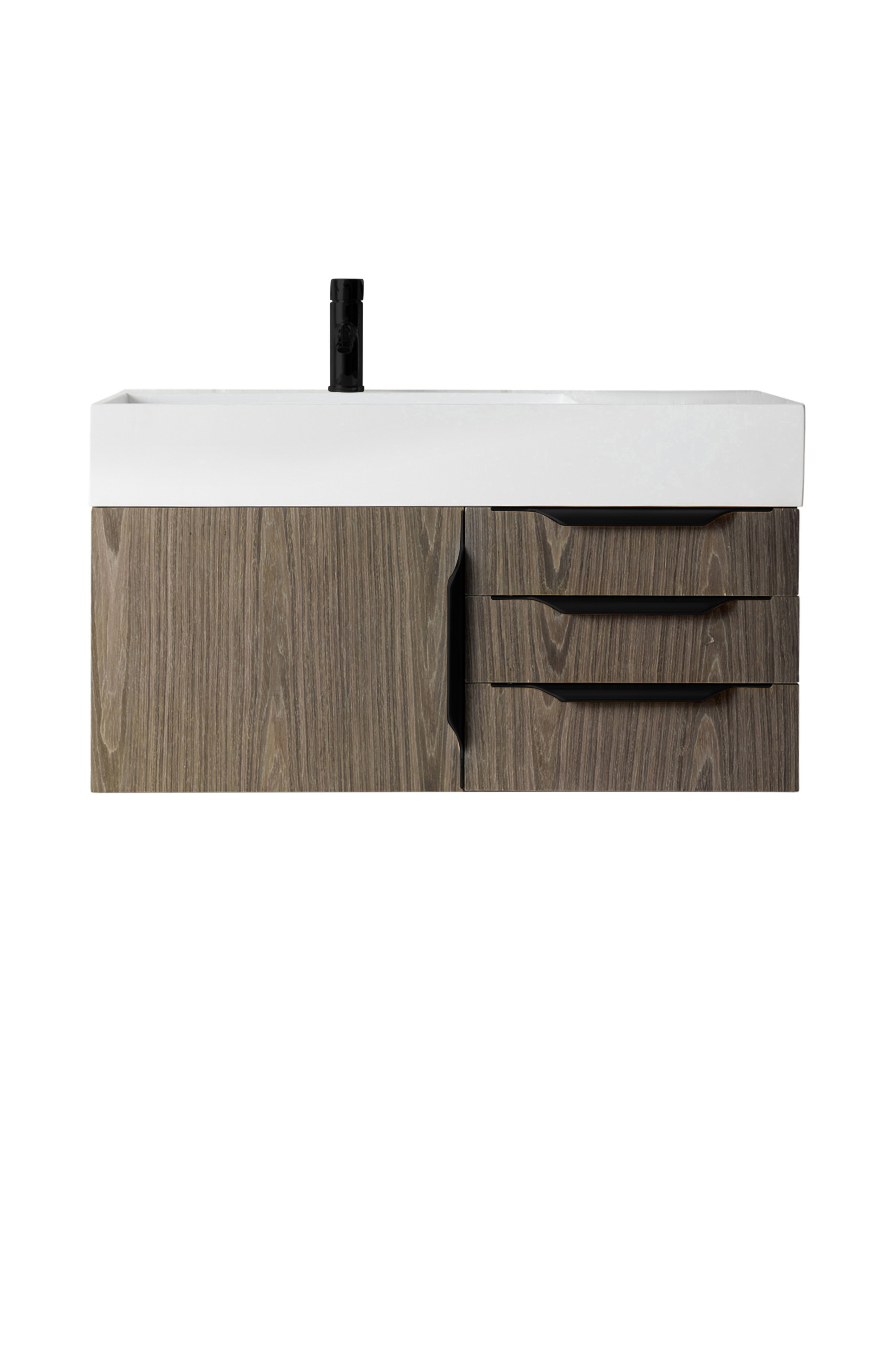 ash gray vanity