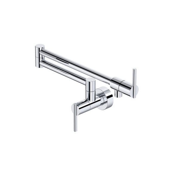 polished chrome pot filler