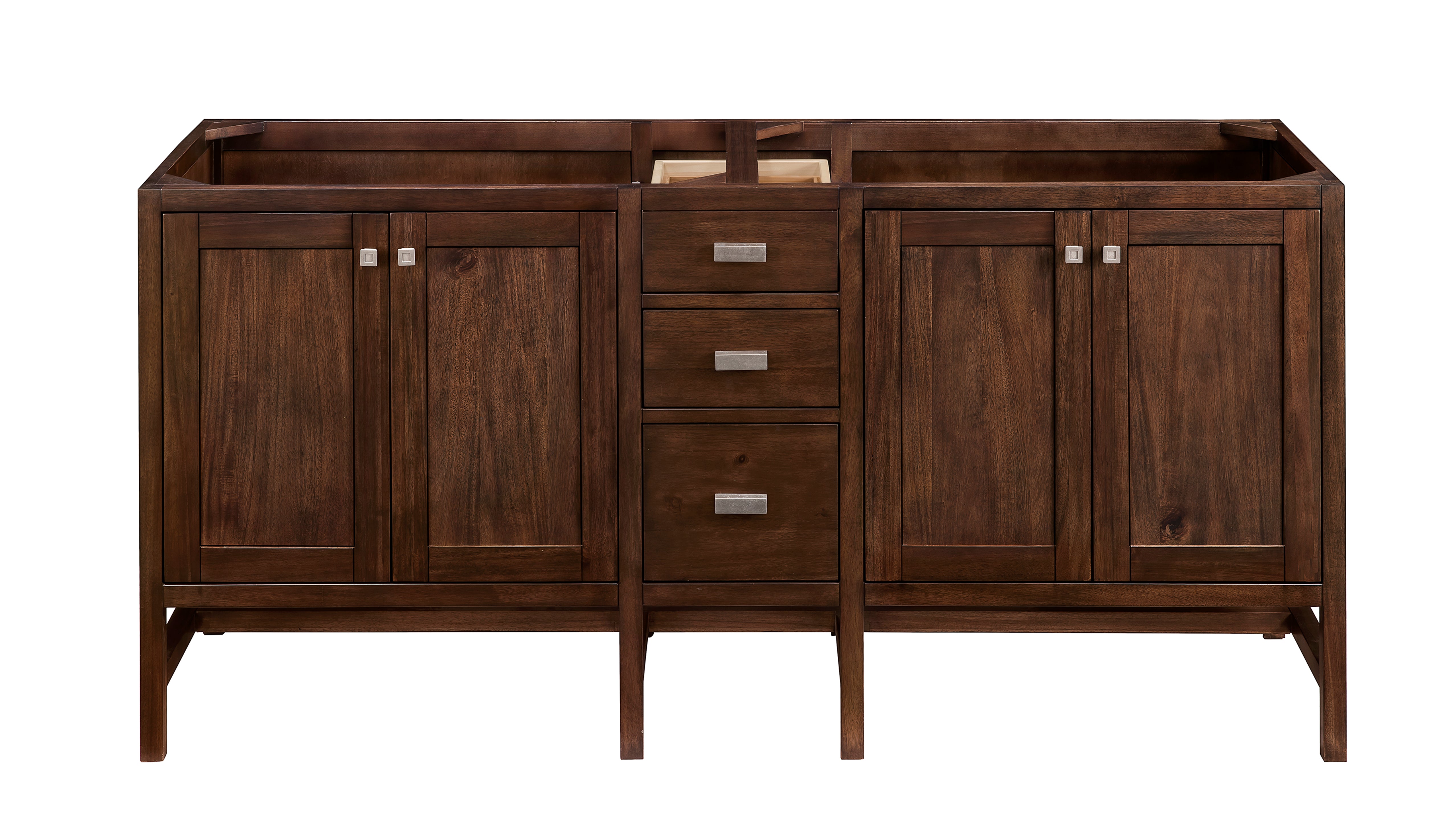 James Martin Vanities Addison 72" Double Vanity - Mid-Century Acacia