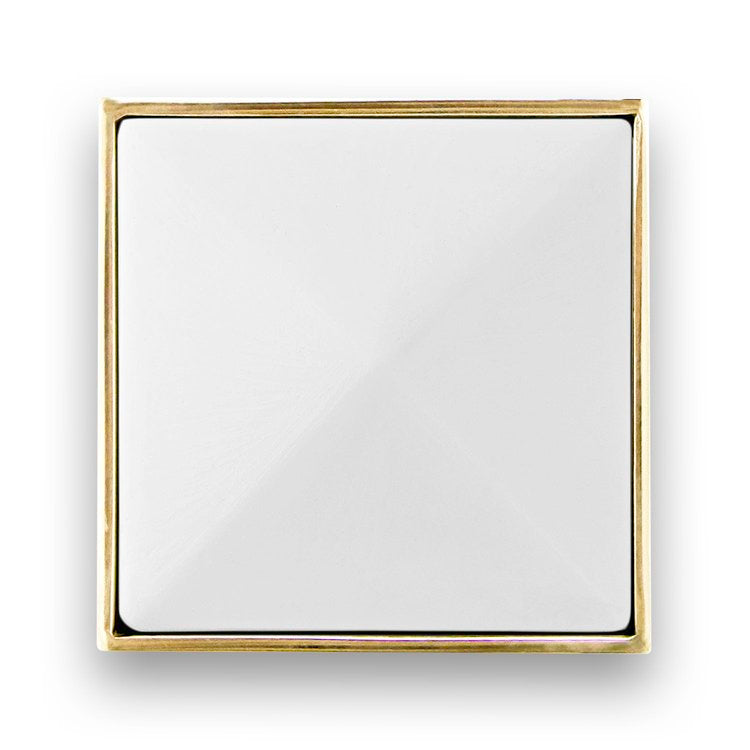 polished brass handle