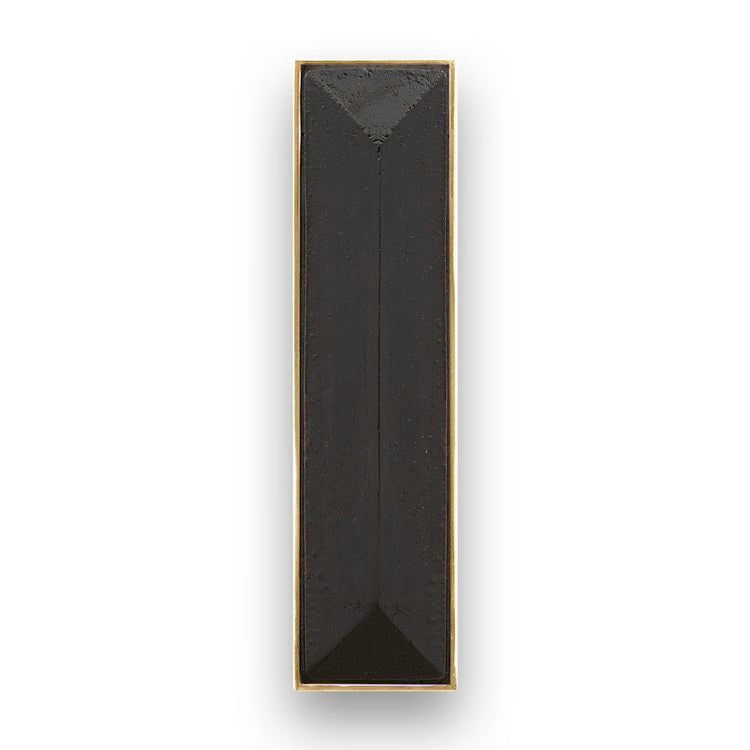 polished brass handle