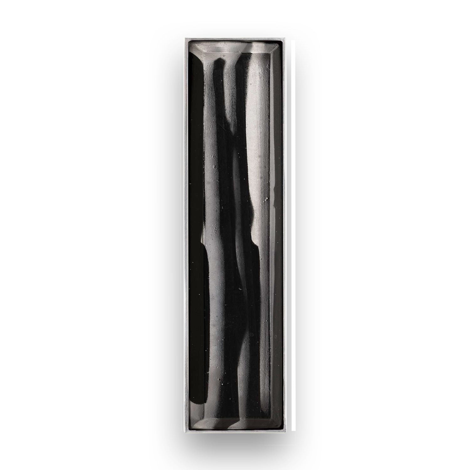 Linkasink 8" Artisan Glass Prism Hardware with Black Tiger Glass